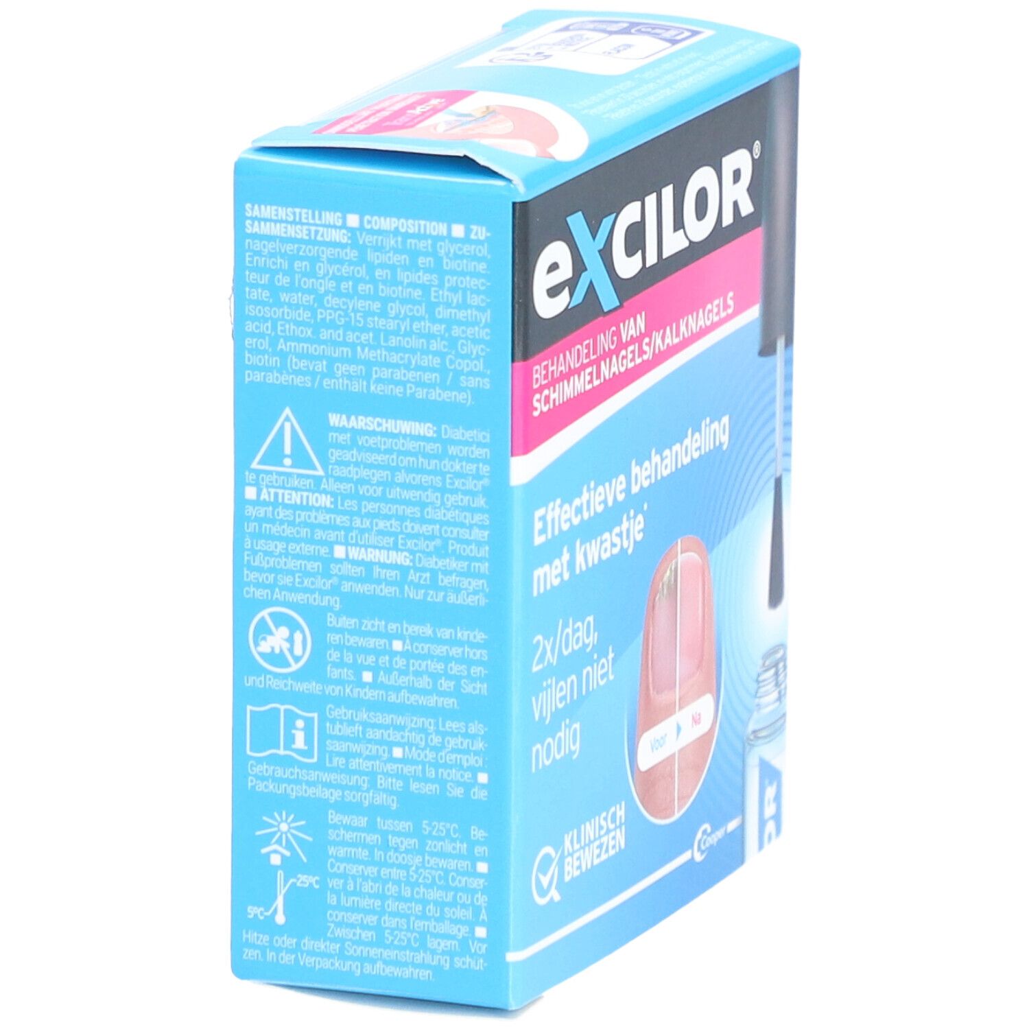 EXCILOR Solution Traitement de la Mycose de l'Ongle