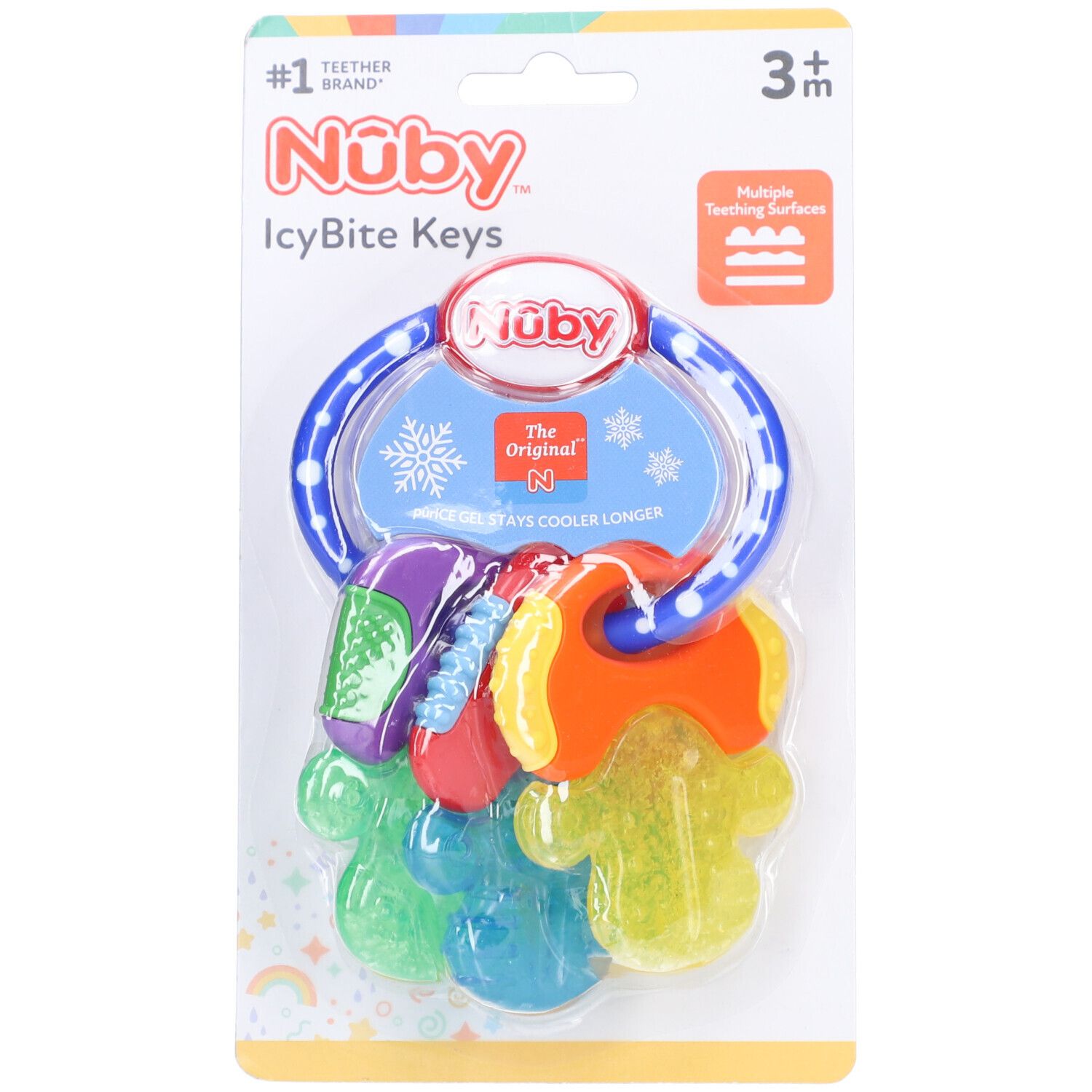 Nûby Clefs de dentition réfrigérante - 3m+