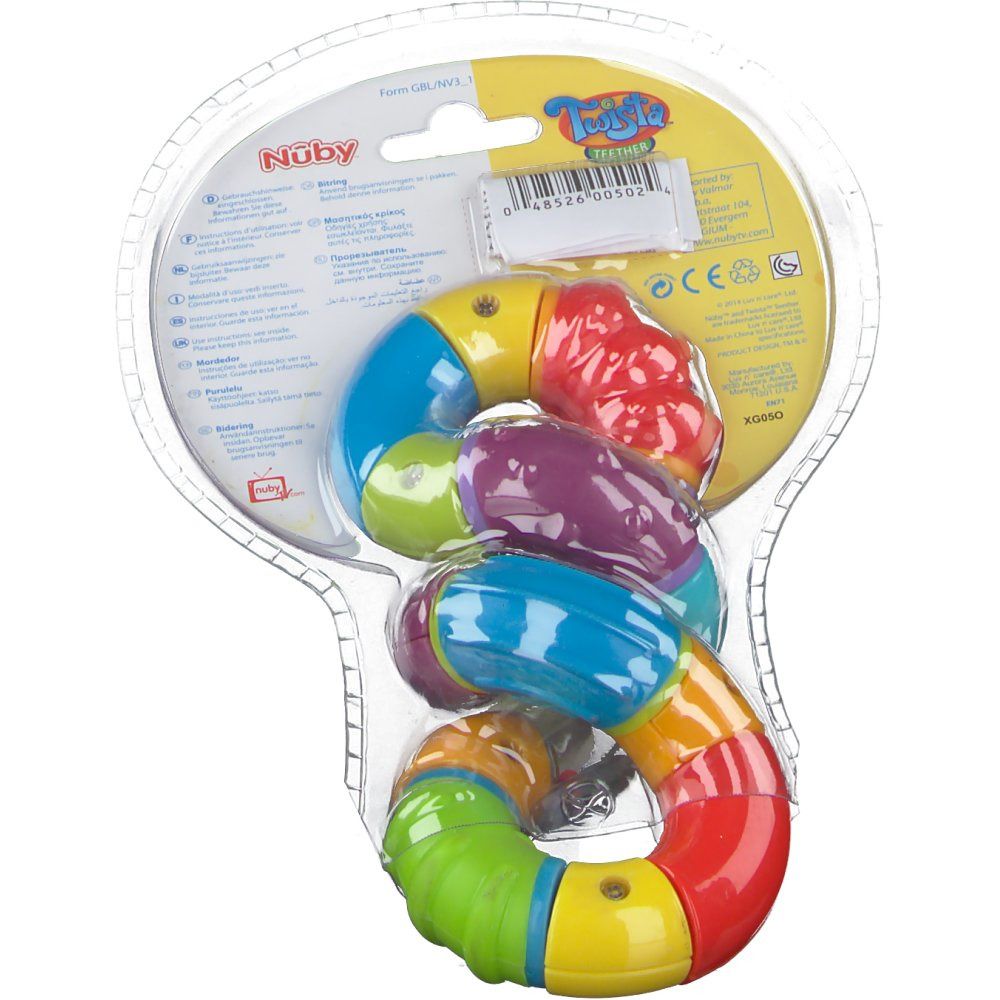 Nûby Jouet de dentition Twista™ - 4m+
