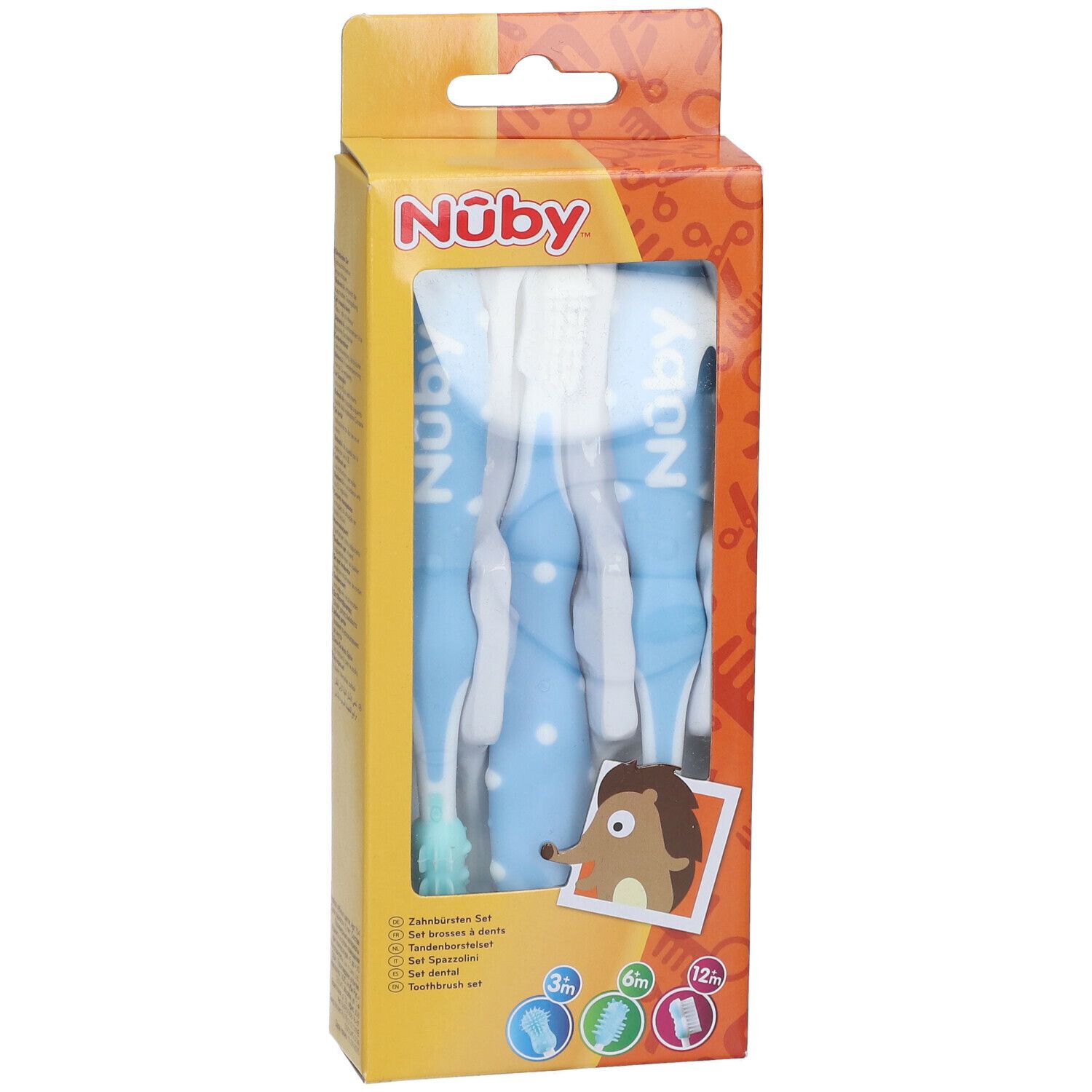 Nuby Brosse A Dents Set 3 Etapes