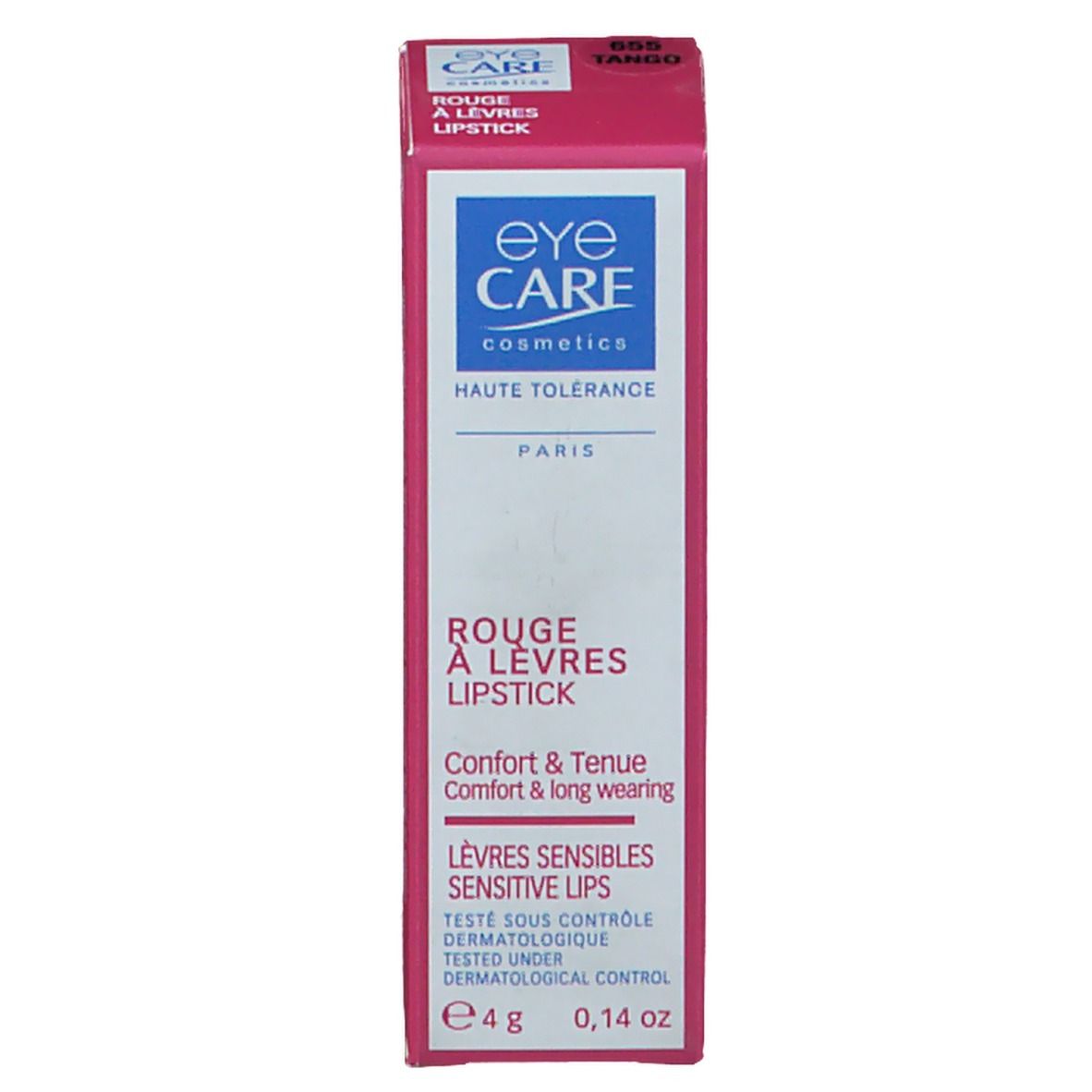 Eye Care Rouge à Lèvres Haute Tolérance Tango 655