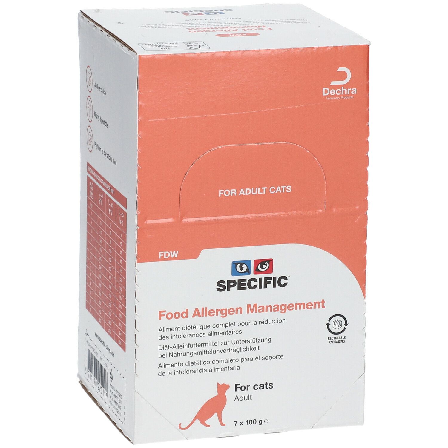 SPECIFIC® FDW Allergen Management Chat adulte