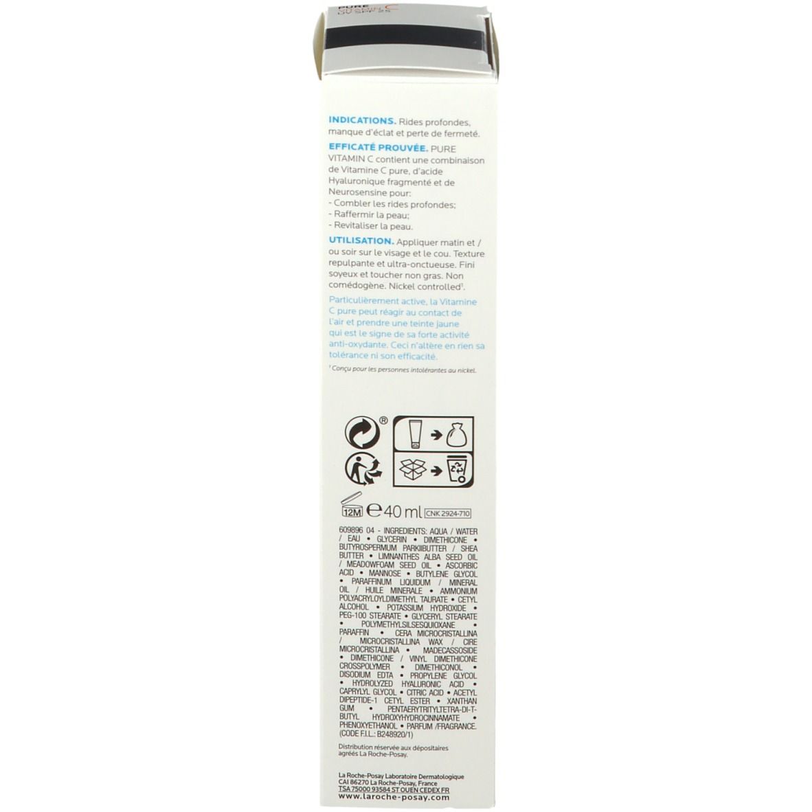 LA ROCHE POSAY Pure Vitamin C UV Soin anti-rides