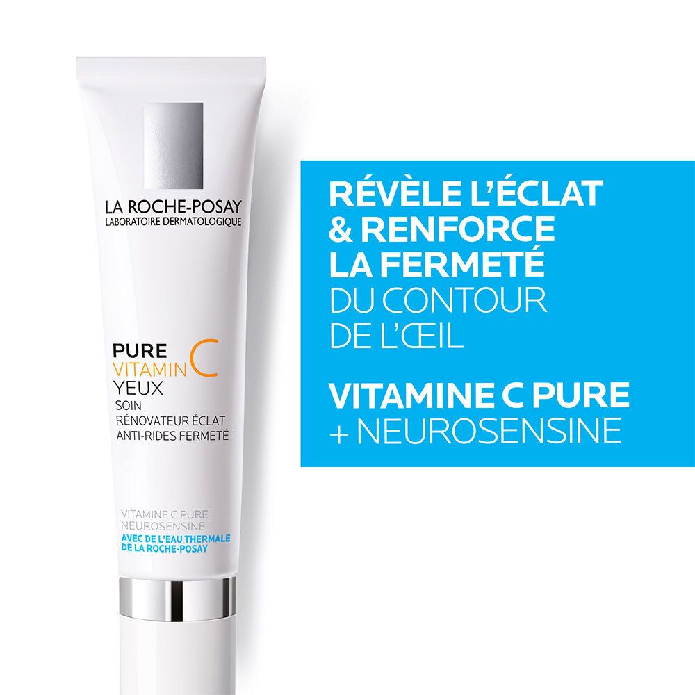 Pure Vitamin C Yeux anti-rides éclat à la vitamine C pure tube 15 ml