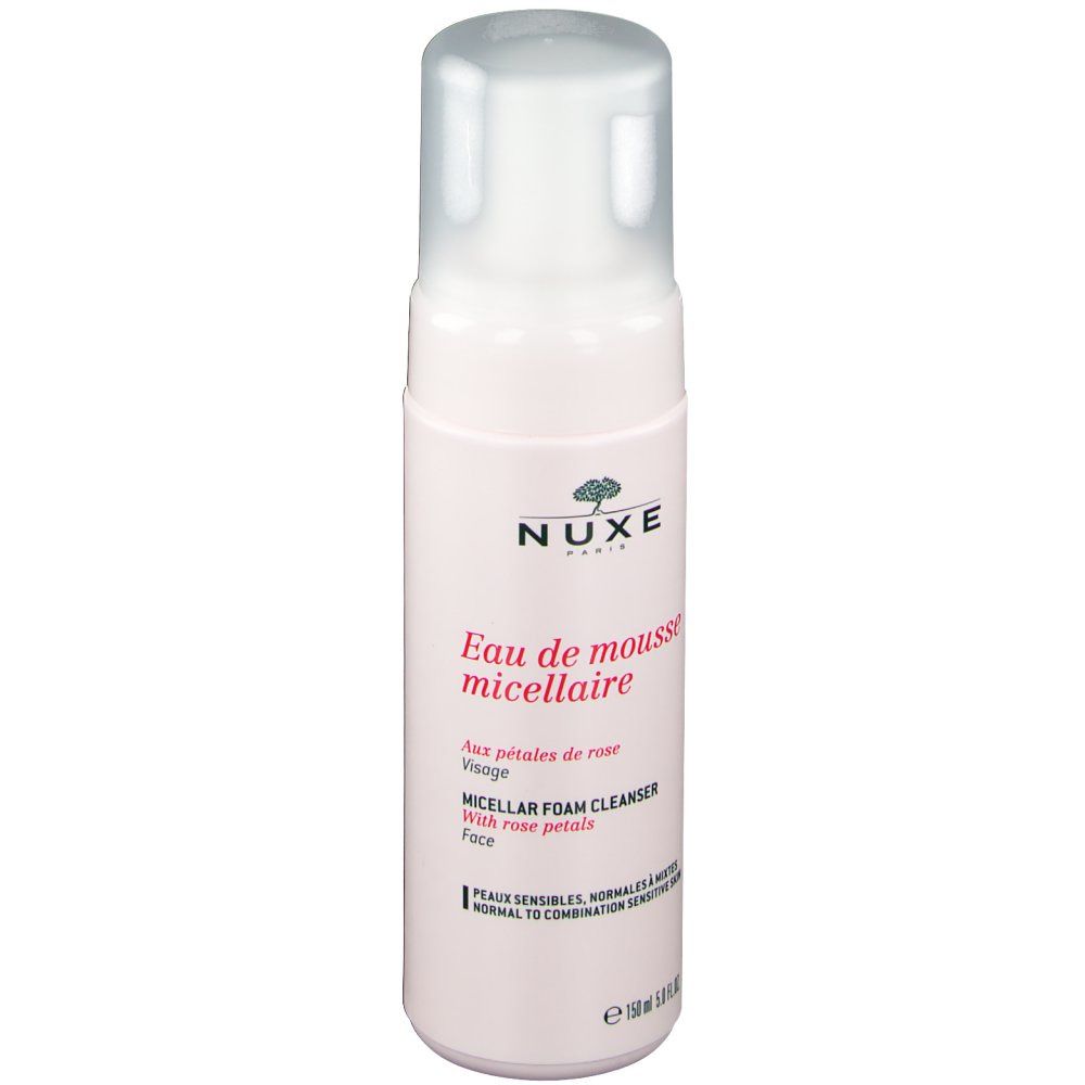 Nuxe Eau de mousse micellaire aux Pétales de rose