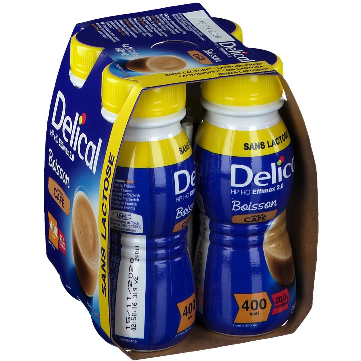 Delical Effimax 2.0 Boisson HPHC Café