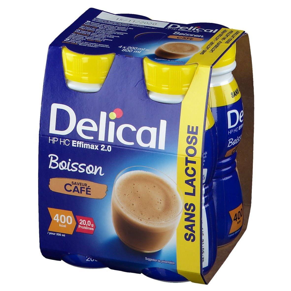 Delical Effimax 2.0 Boisson HPHC Café