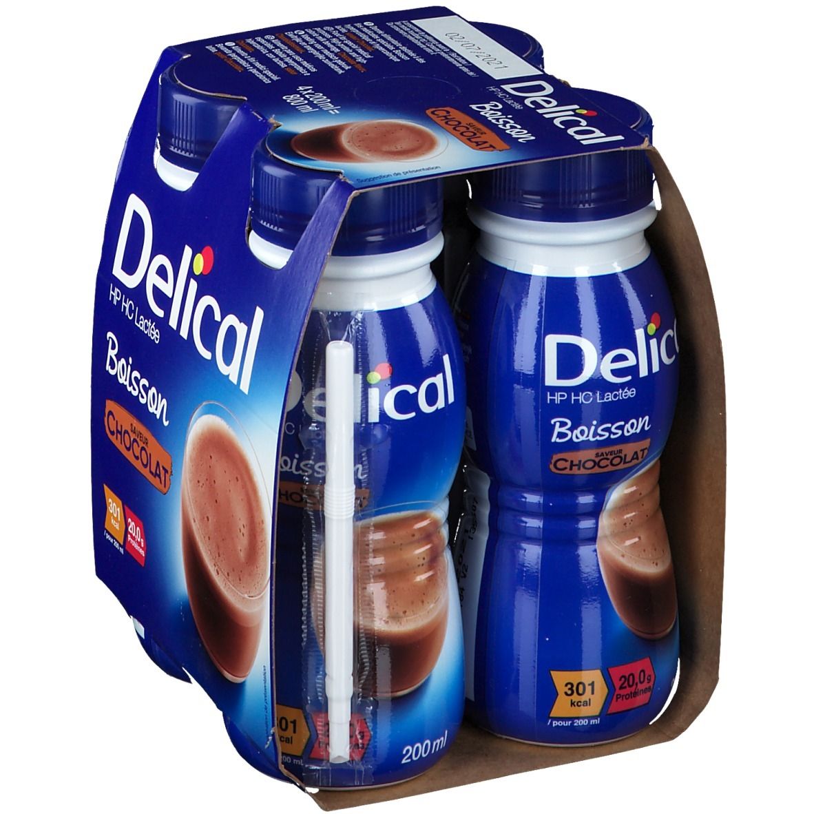 Delical Boisson lactée HPHC chocolat