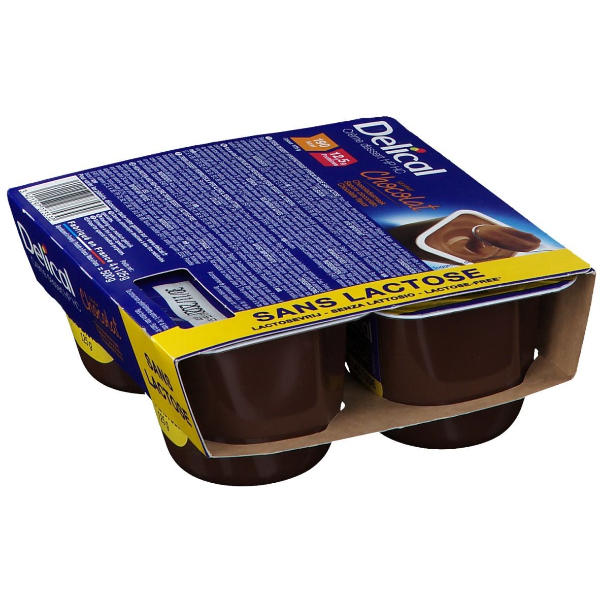 Delical Crème HPHC sans lactose Chocolat