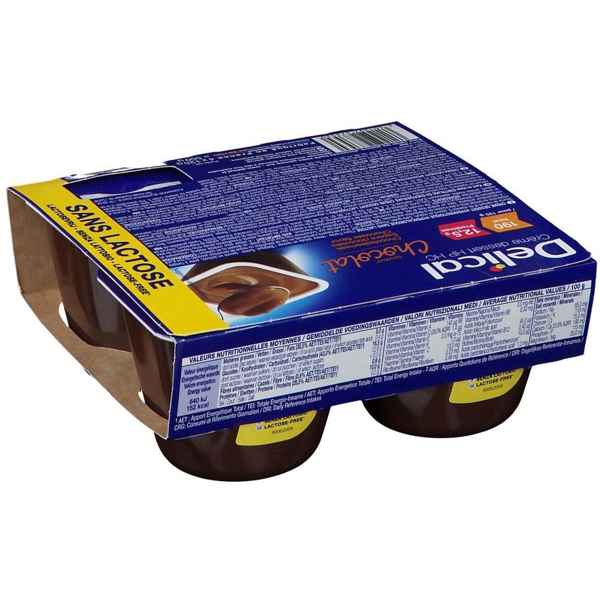 Delical Crème HPHC sans lactose Chocolat