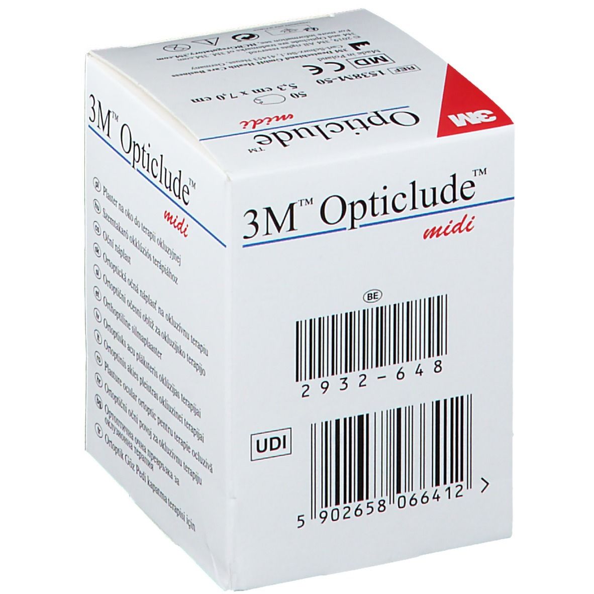3M™ Opticlude™ junior 5,3 cm x 7,0 cm