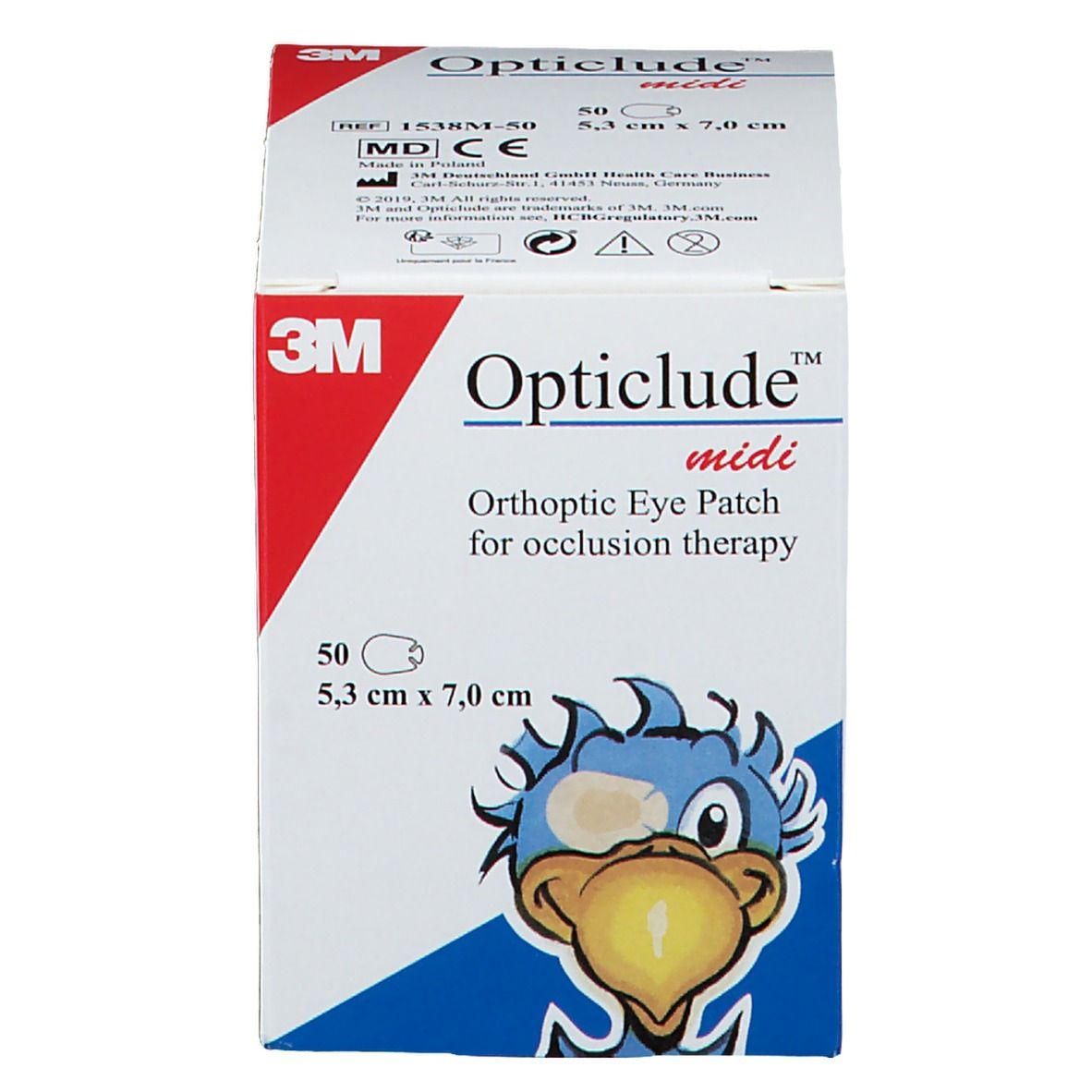 3M™ Opticlude™ junior 5,3 cm x 7,0 cm