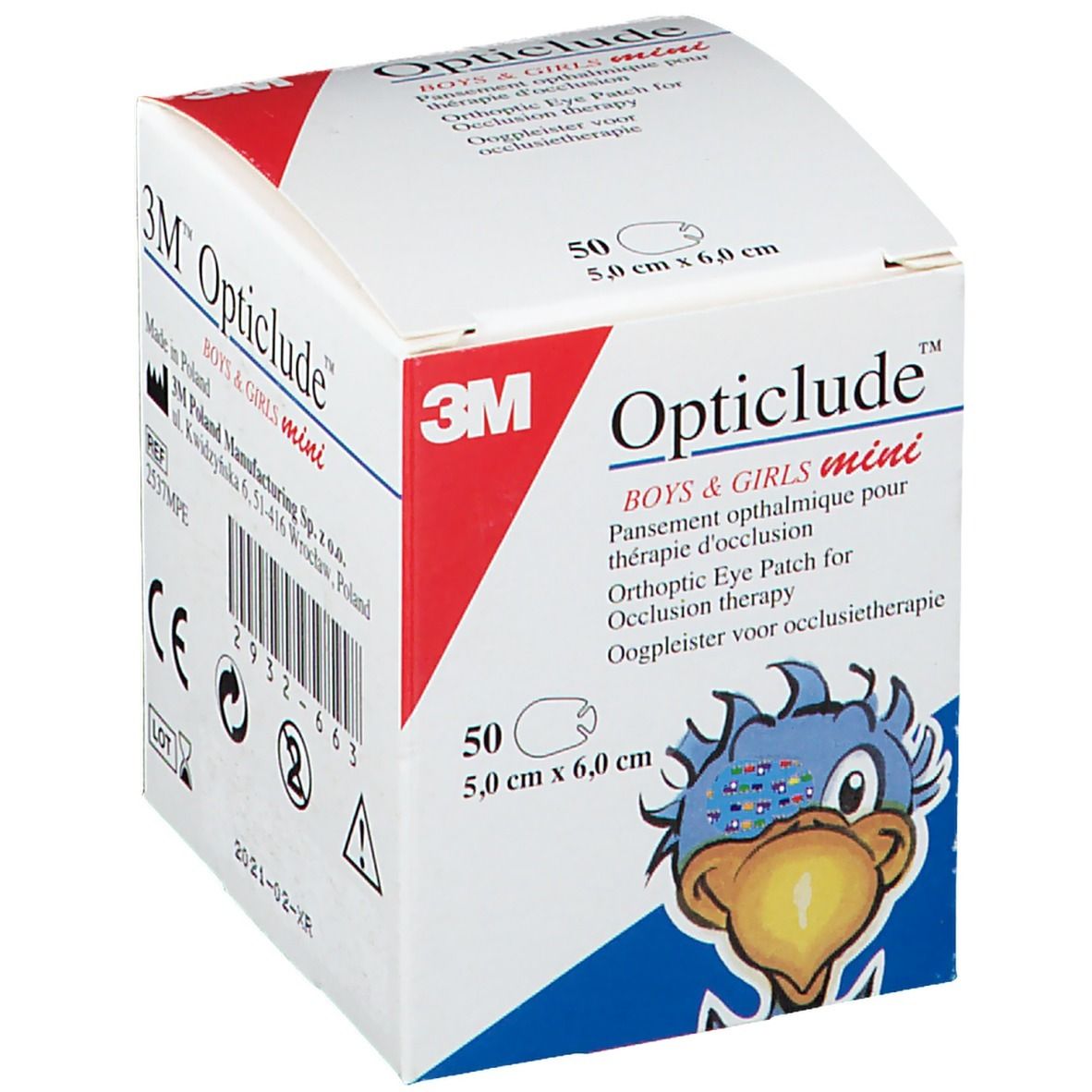 3M™ Opticlude™ Pansement Orthoptique Boys & Girls Mini