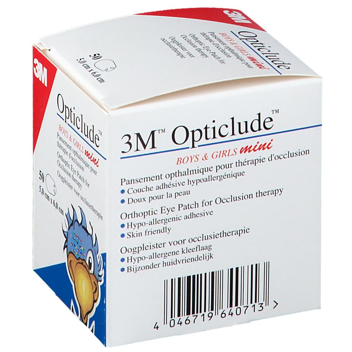 3M™ Opticlude™ Pansement Orthoptique Boys & Girls Mini