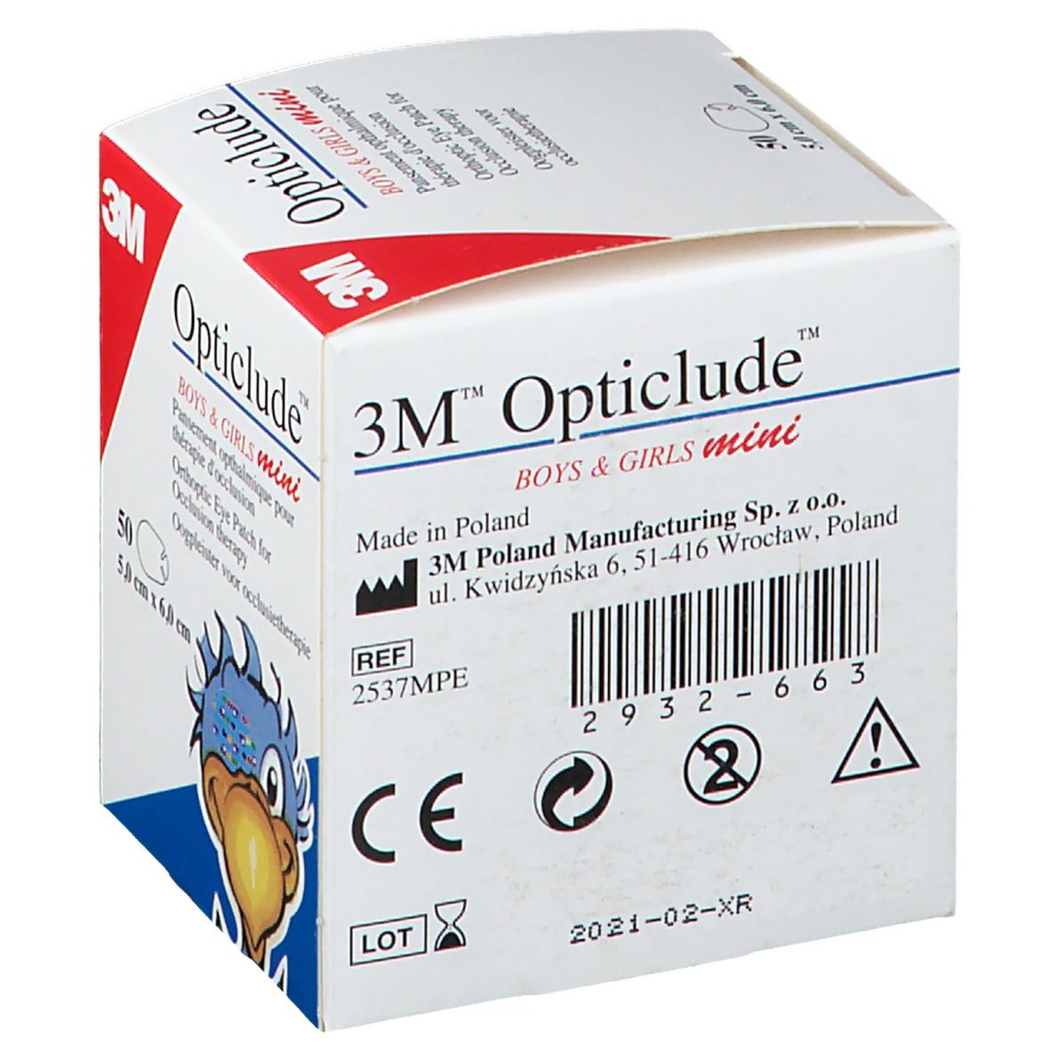 3M™ Opticlude™ Pansement Orthoptique Boys & Girls Mini