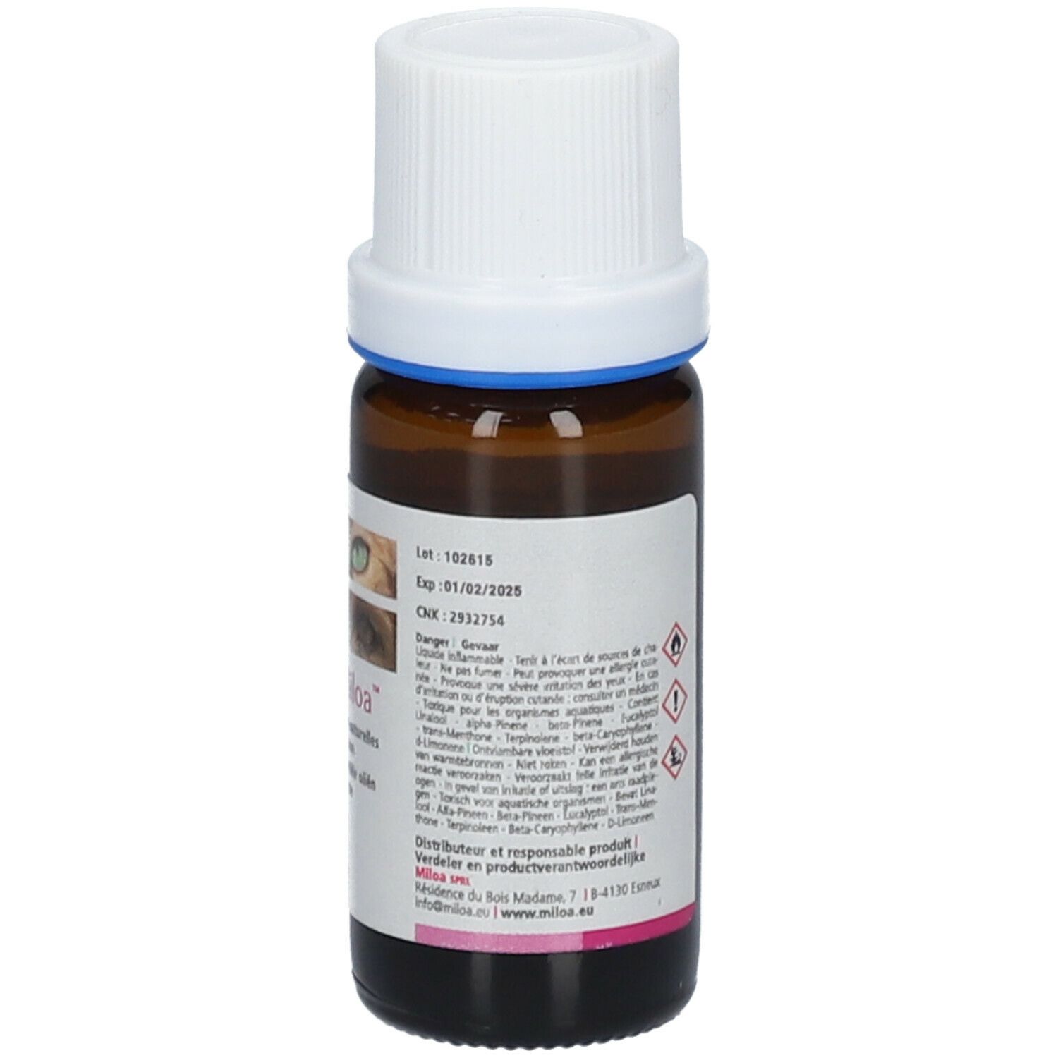 Respi Miloa™ Huile essentielles naturelles pour inhalation