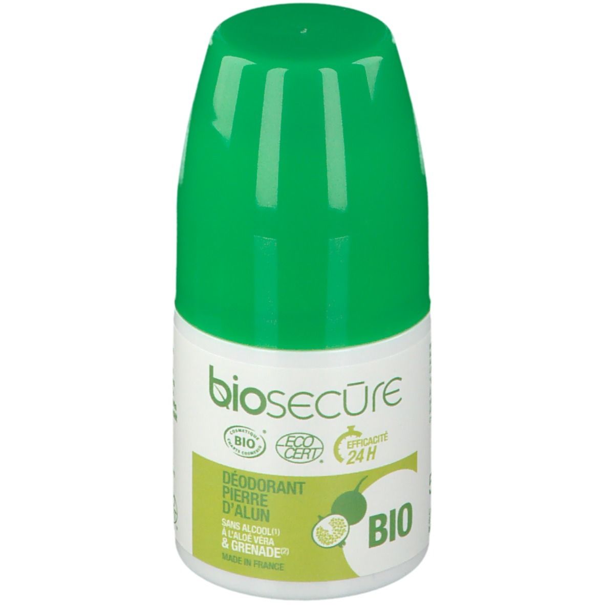 Bio Secure Déodorant Pierre d'Alun-Grenade Bio