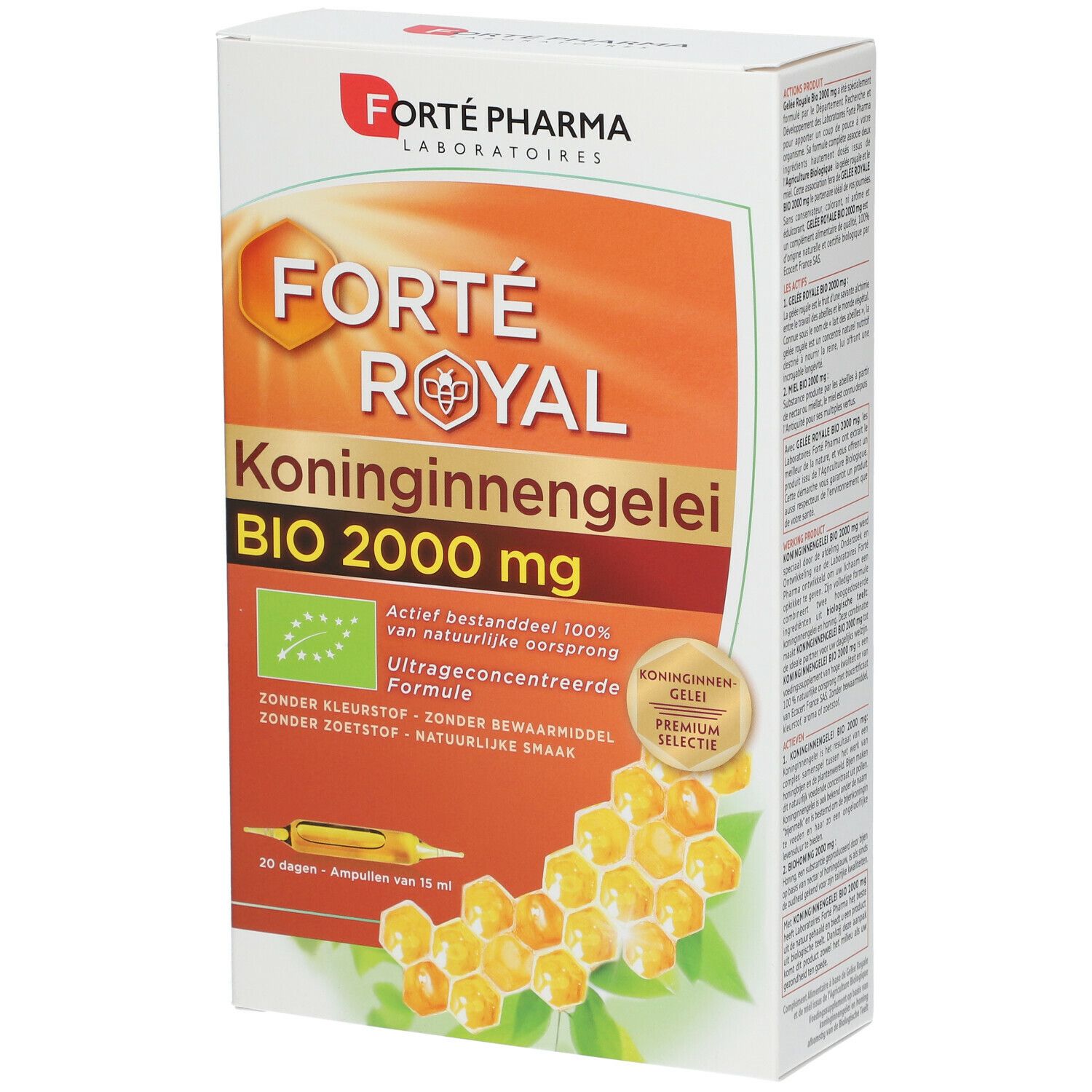 Forté Pharma Gelée Royale 2000 mg Bio