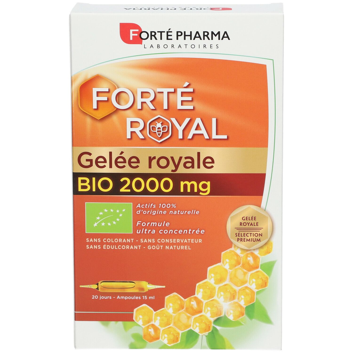 Forté Pharma Gelée Royale 2000 mg Bio