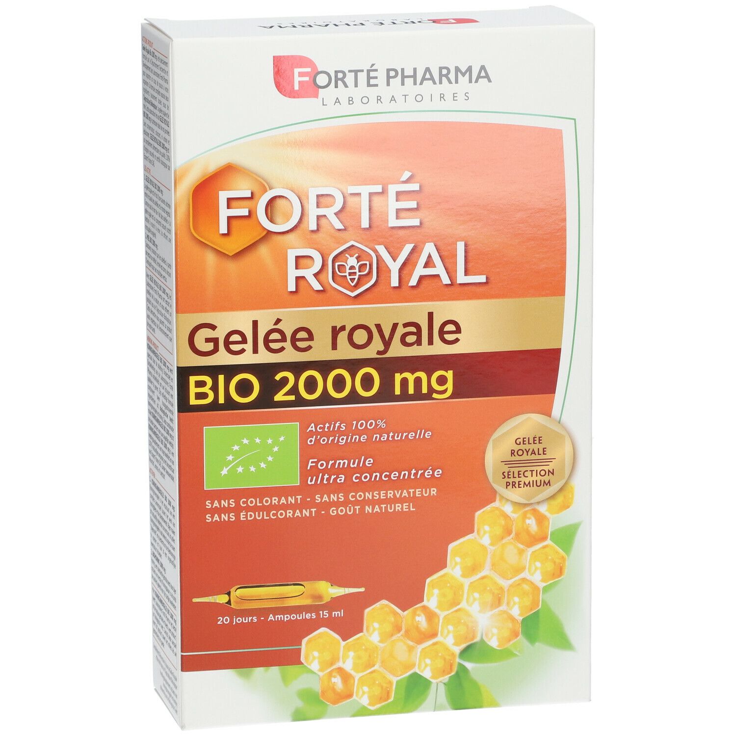 Forté Pharma Gelée Royale 2000 mg Bio