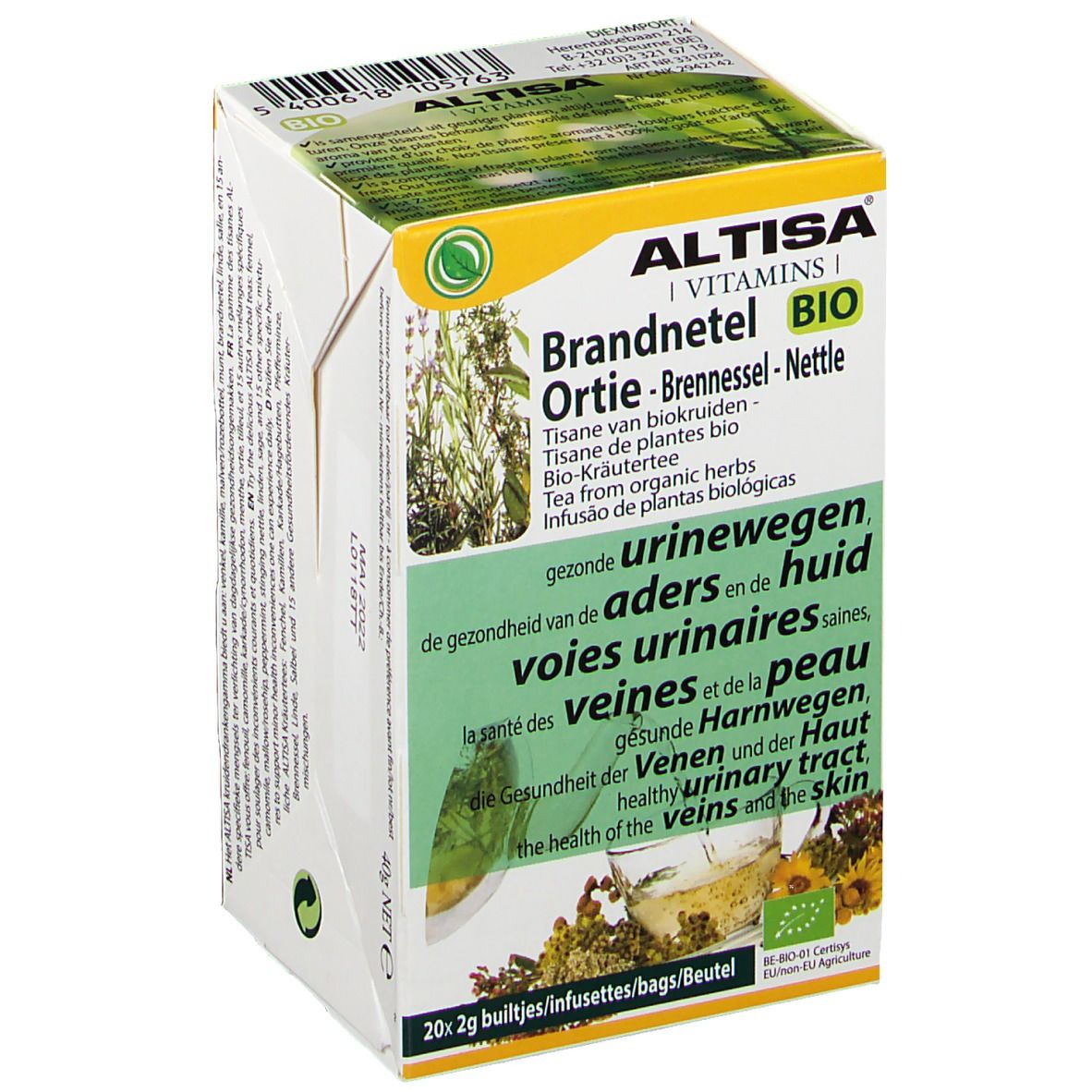 Altisa Tisane Ortie Piquante