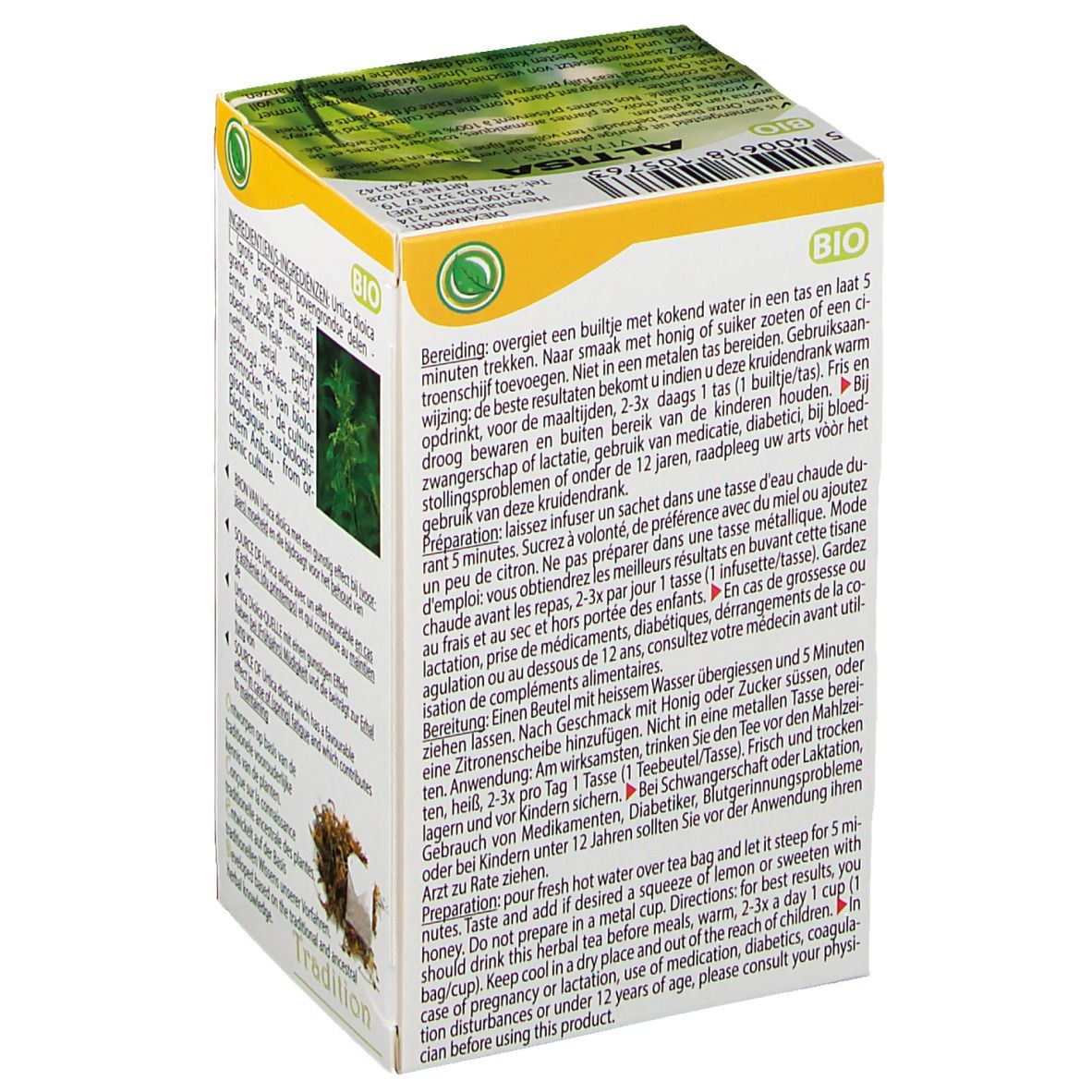 Altisa Tisane Ortie Piquante