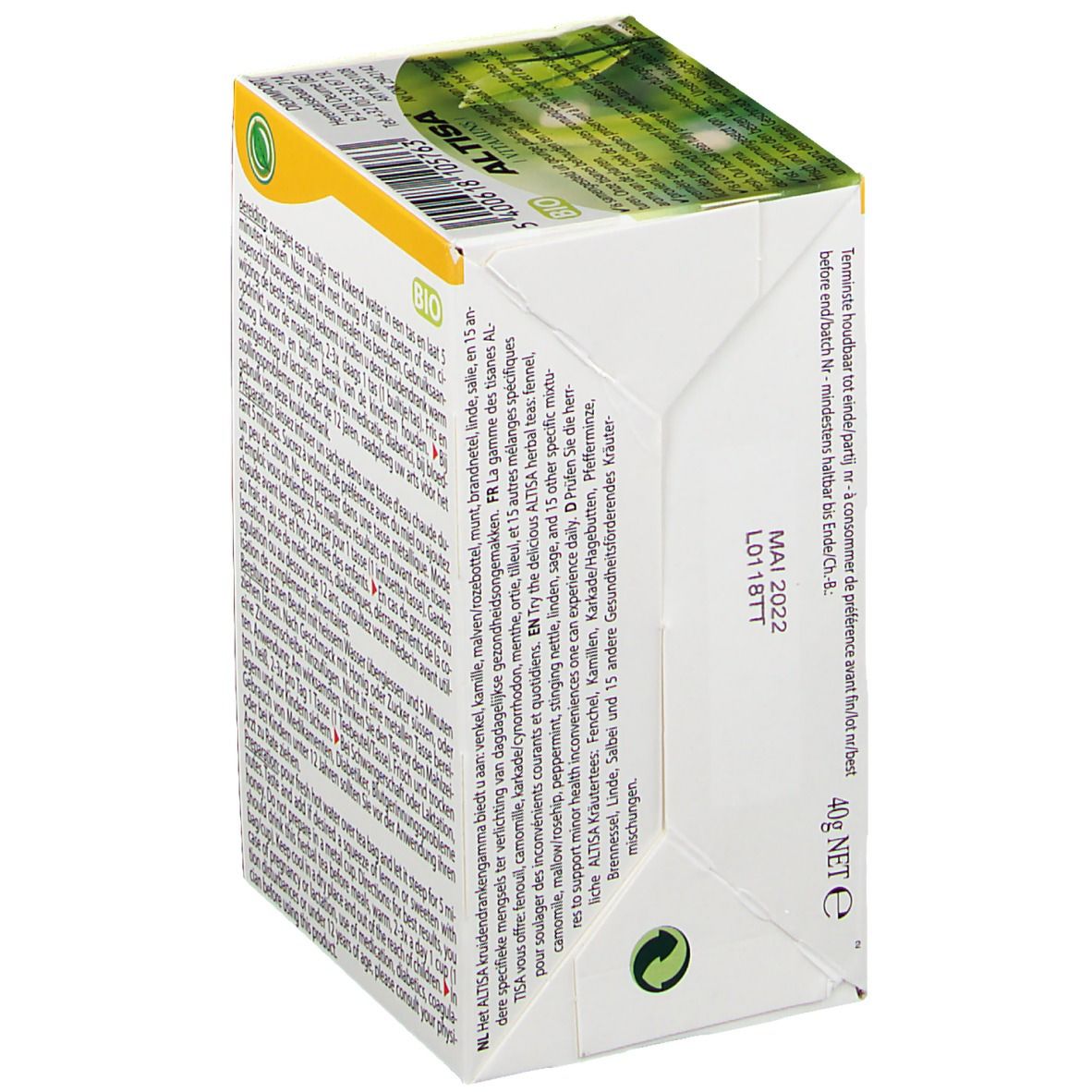 Altisa Tisane Ortie Piquante