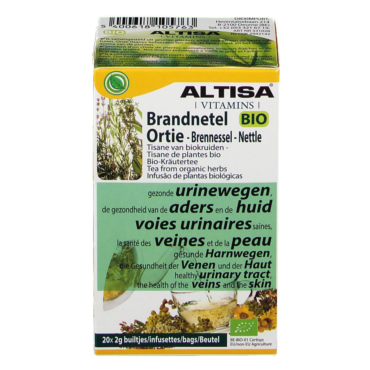 Altisa Tisane Ortie Piquante