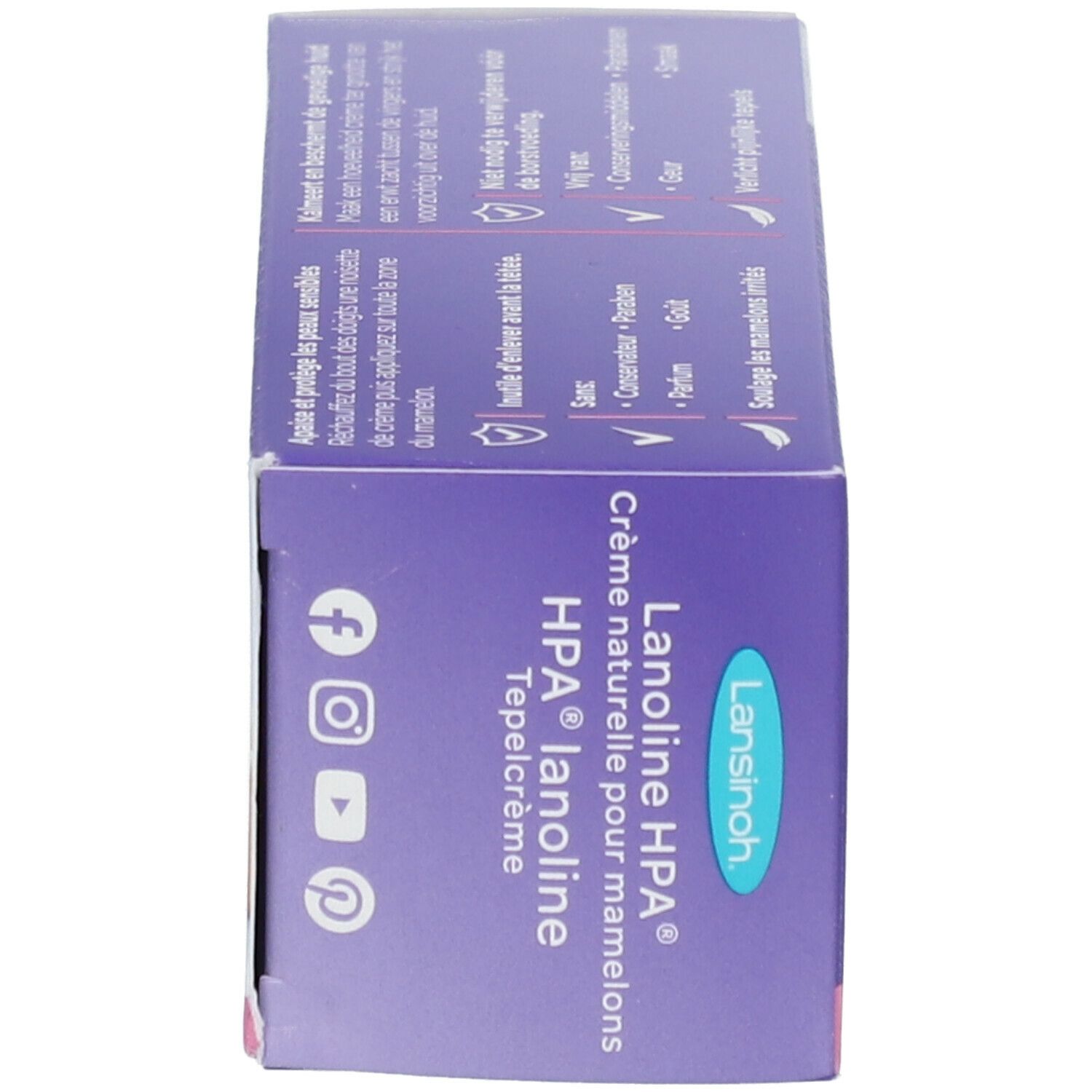 LANSINOH Crème HPA® Lanoline crème protectrice allaitement tube 40ml -  Parapharmacie Prado Mermoz