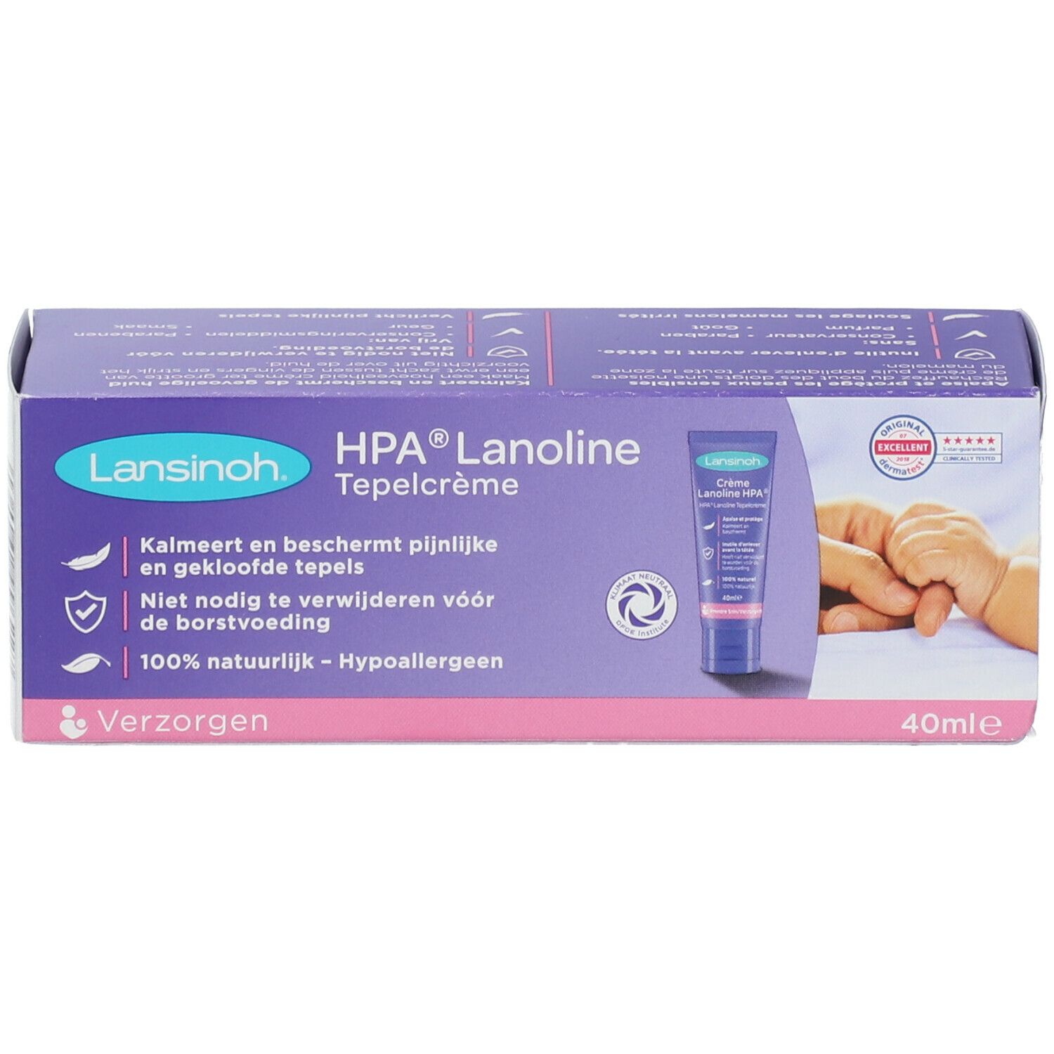 Crème Protectrice Mamelon lanoline HPA® 40ml