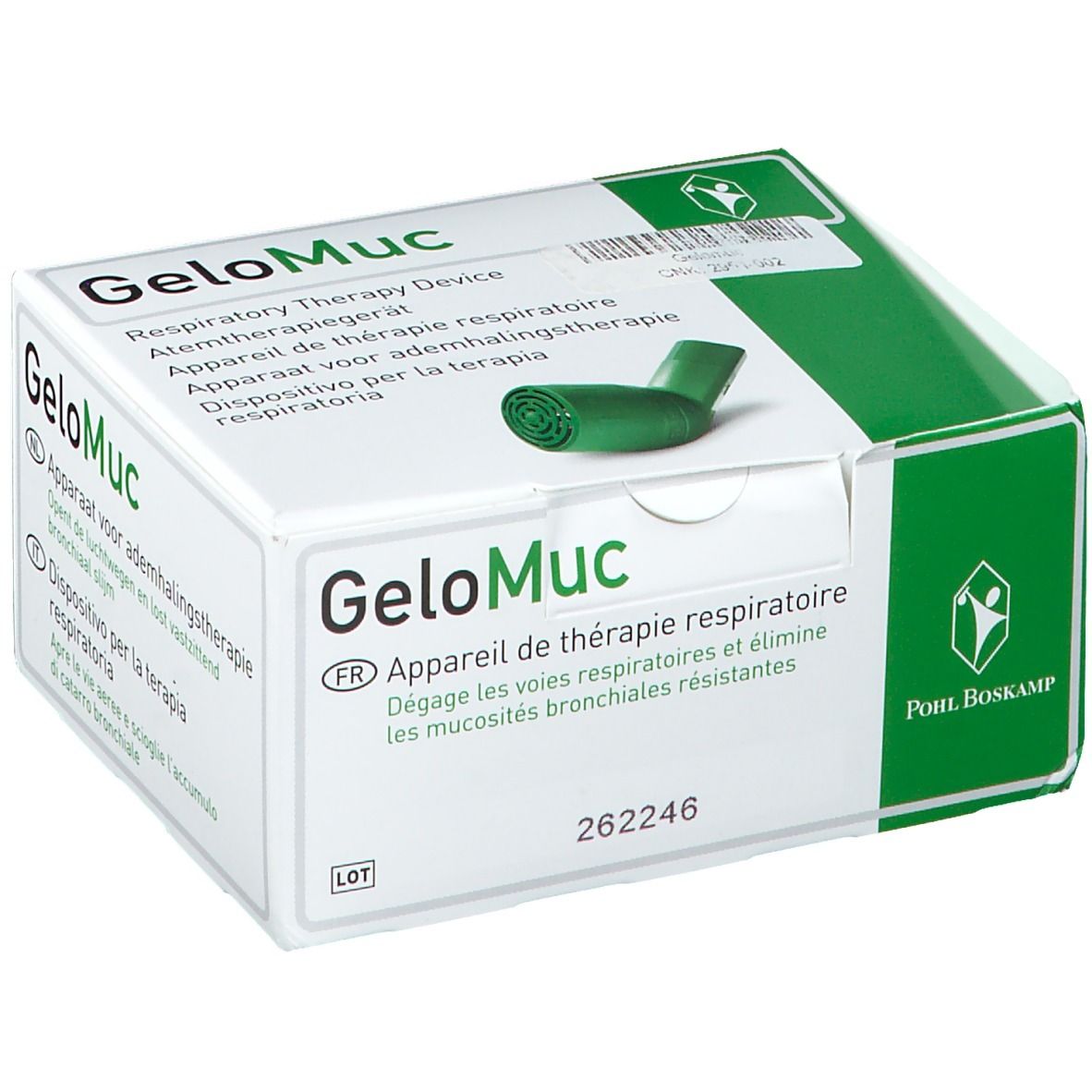 GeloMuc Appareil de thérapie respiratoire