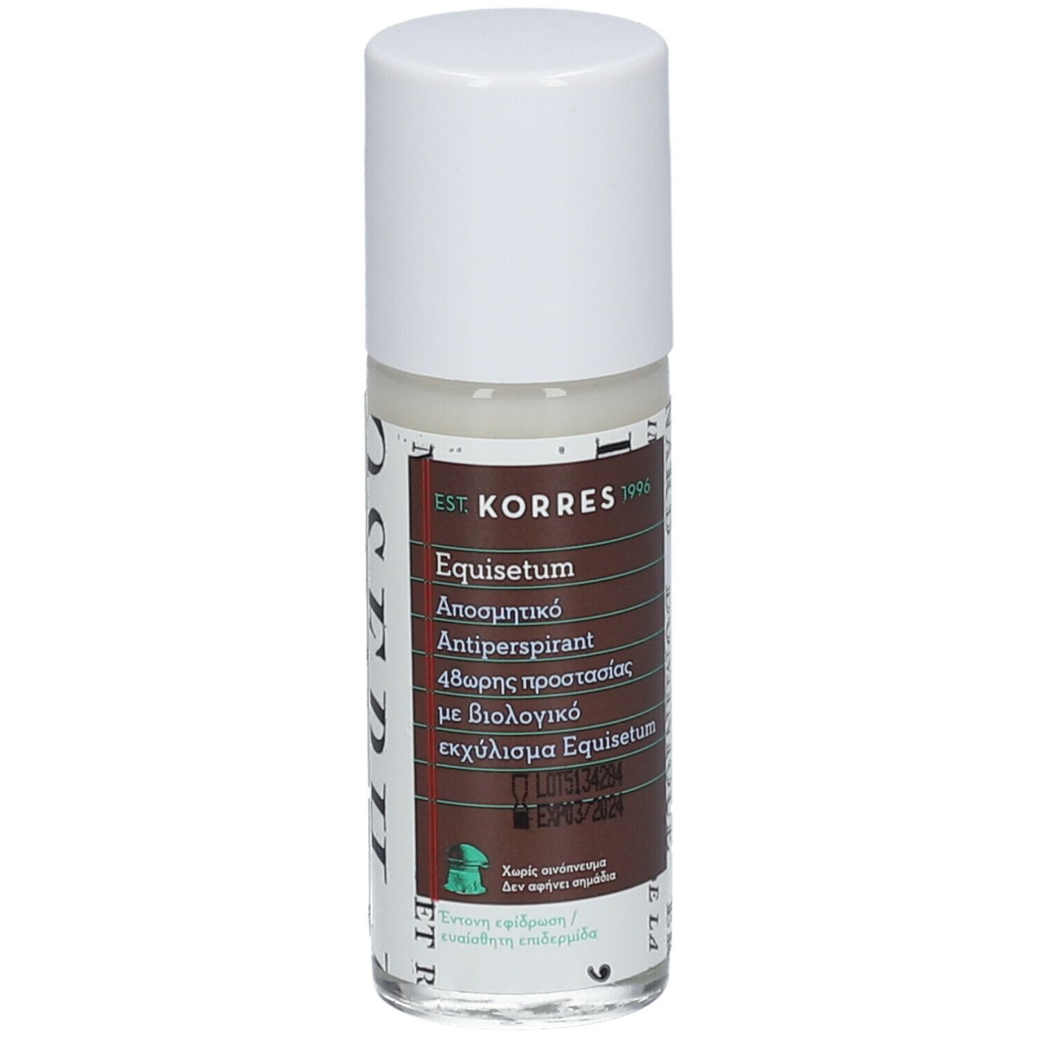 KORRES® Equisetum 48h Déodorant Anti-transpirant Peau sensible