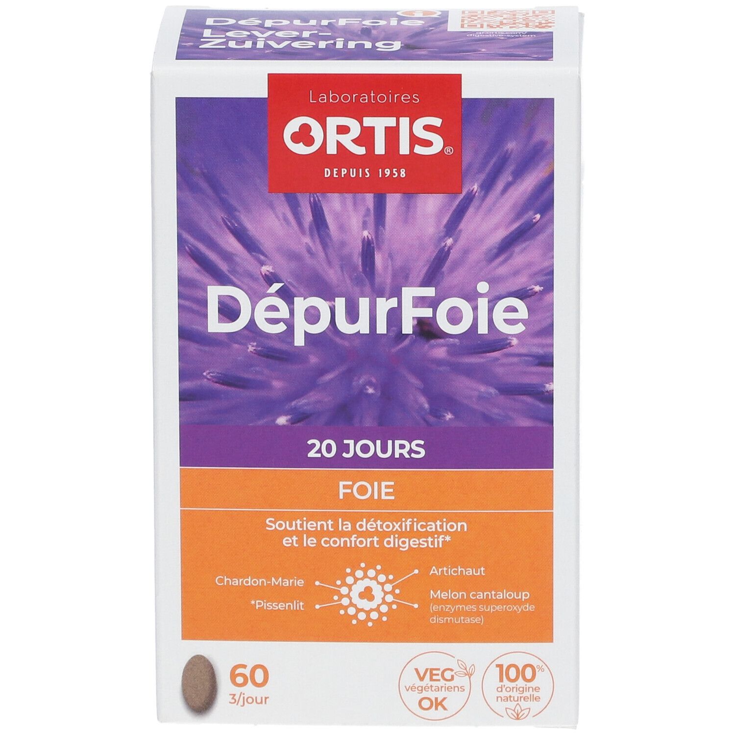 ORTIS® MethoDraine Dépur'Foie