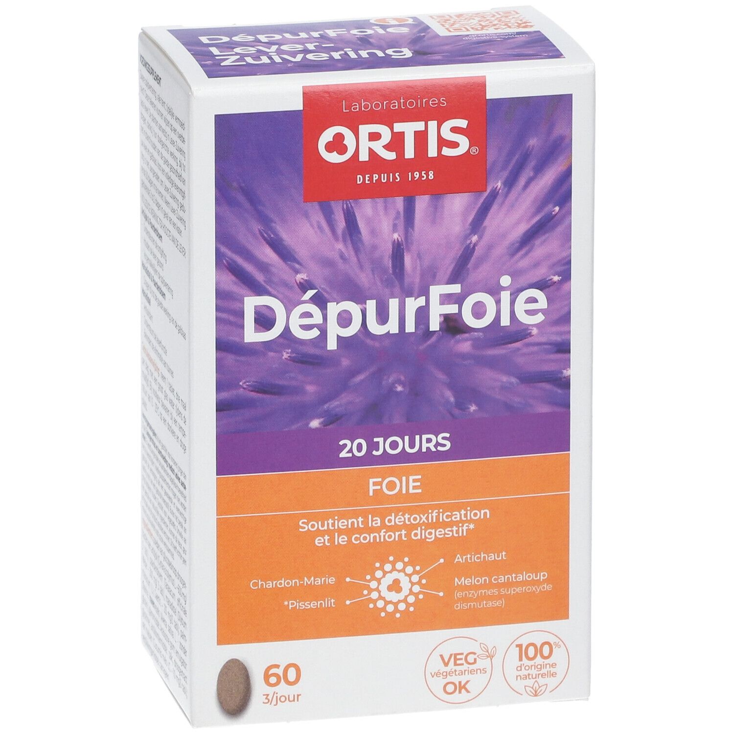 ORTIS® MethoDraine Dépur'Foie