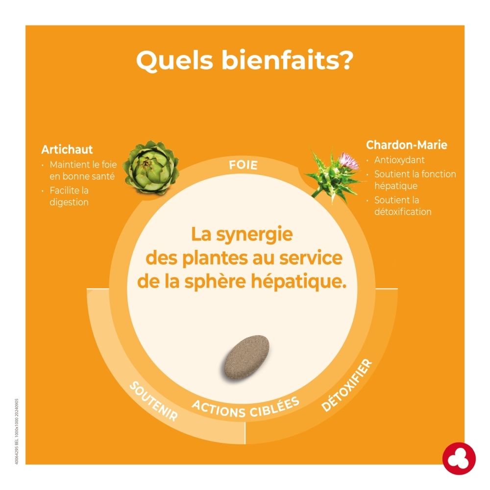 Boîte Ortis DépurFoire de 60 gélules, cure de 20 jours, pour le soutien du foie et de la digestion.