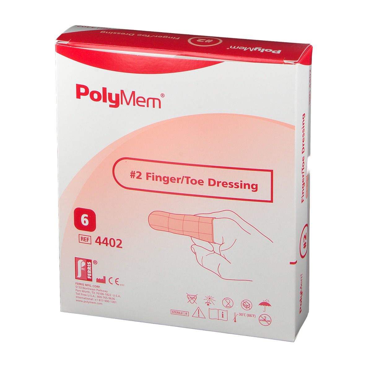 PolyMem® Pansement Doigt No.2