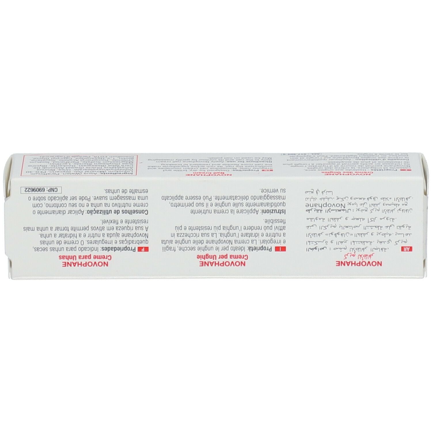 Novophane Crème des ongles