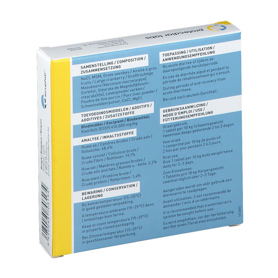Ecuphar Protecdiar Tabs