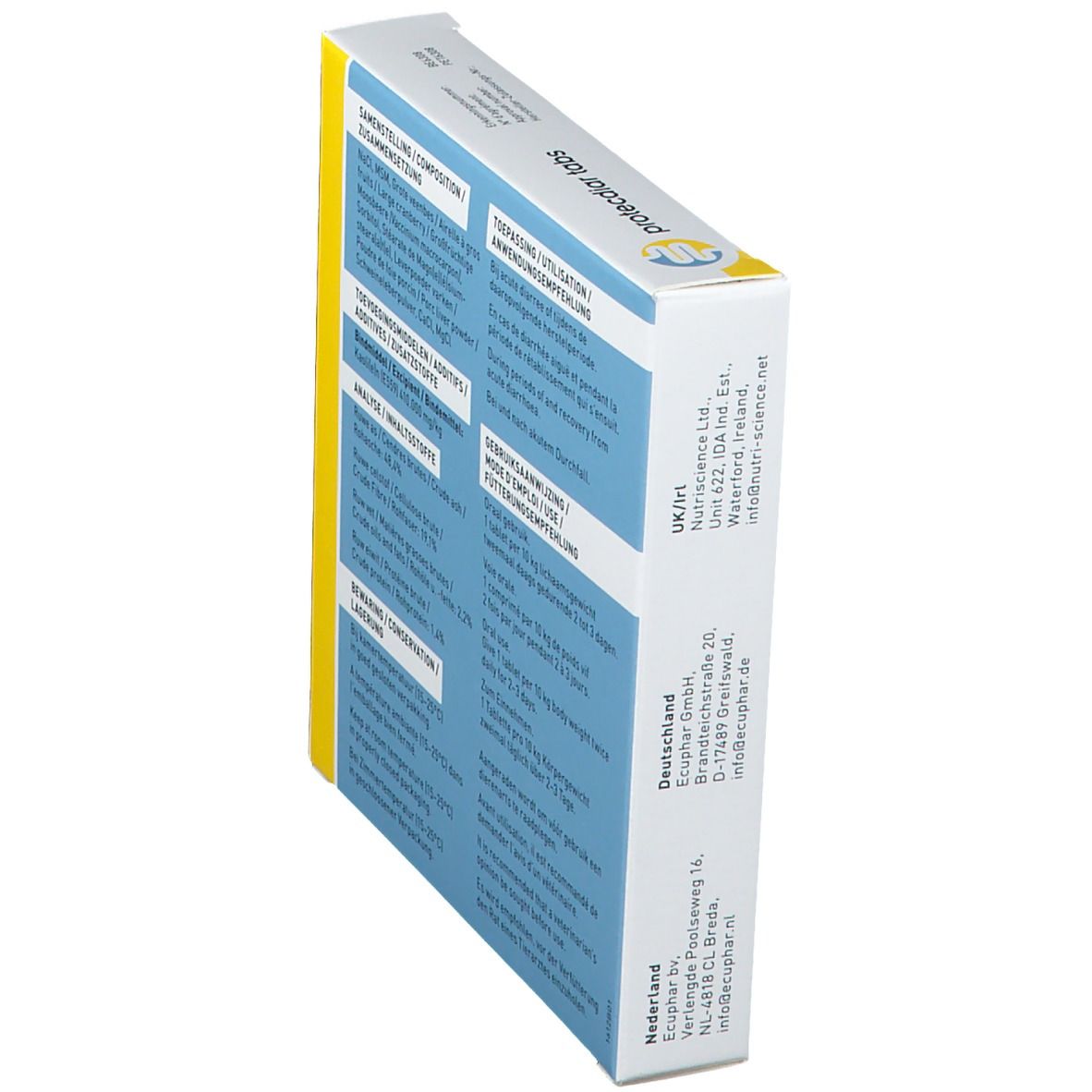 Ecuphar Protecdiar Tabs