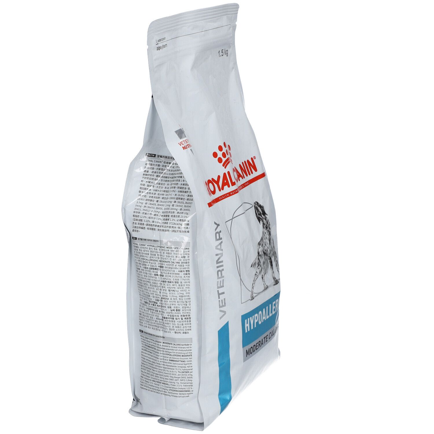 Royal Canin Hypoallergenic Moderate Energy Chien