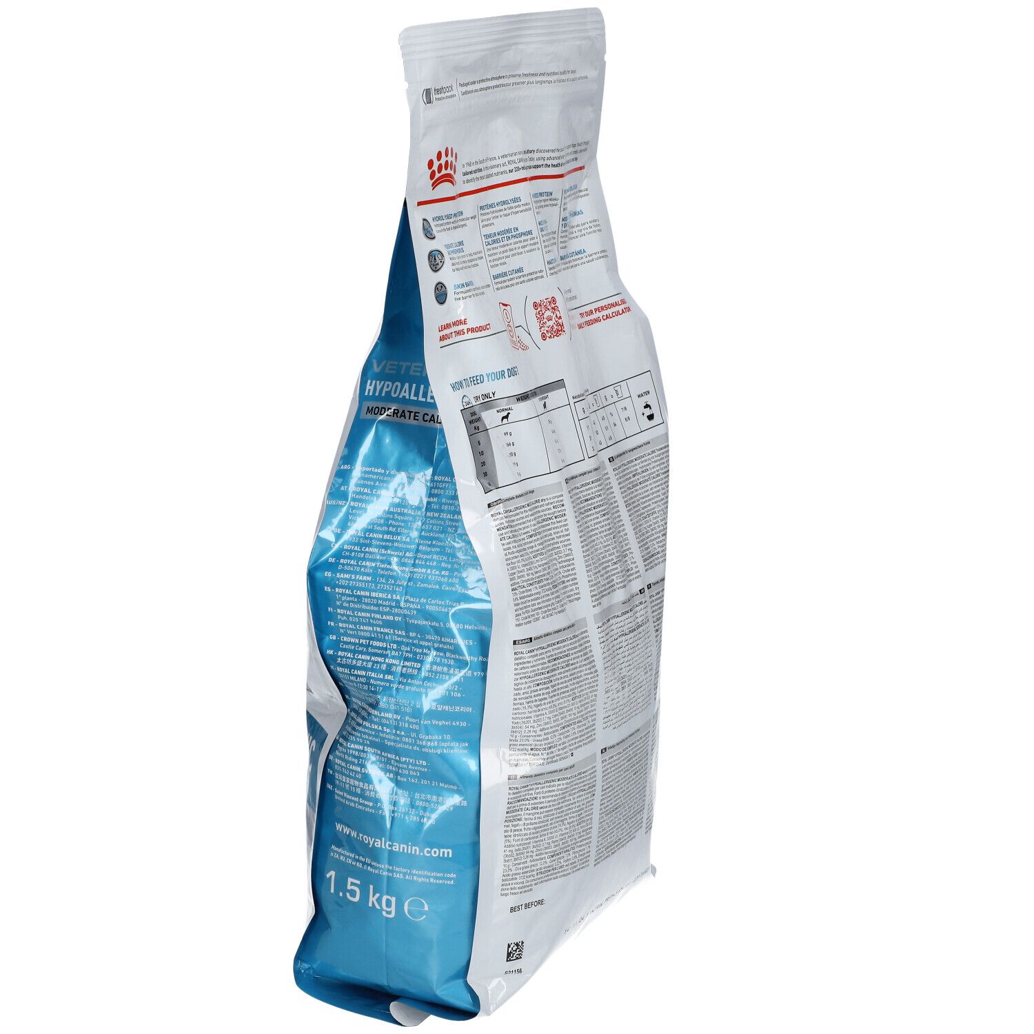 Royal Canin Hypoallergenic Moderate Energy Chien