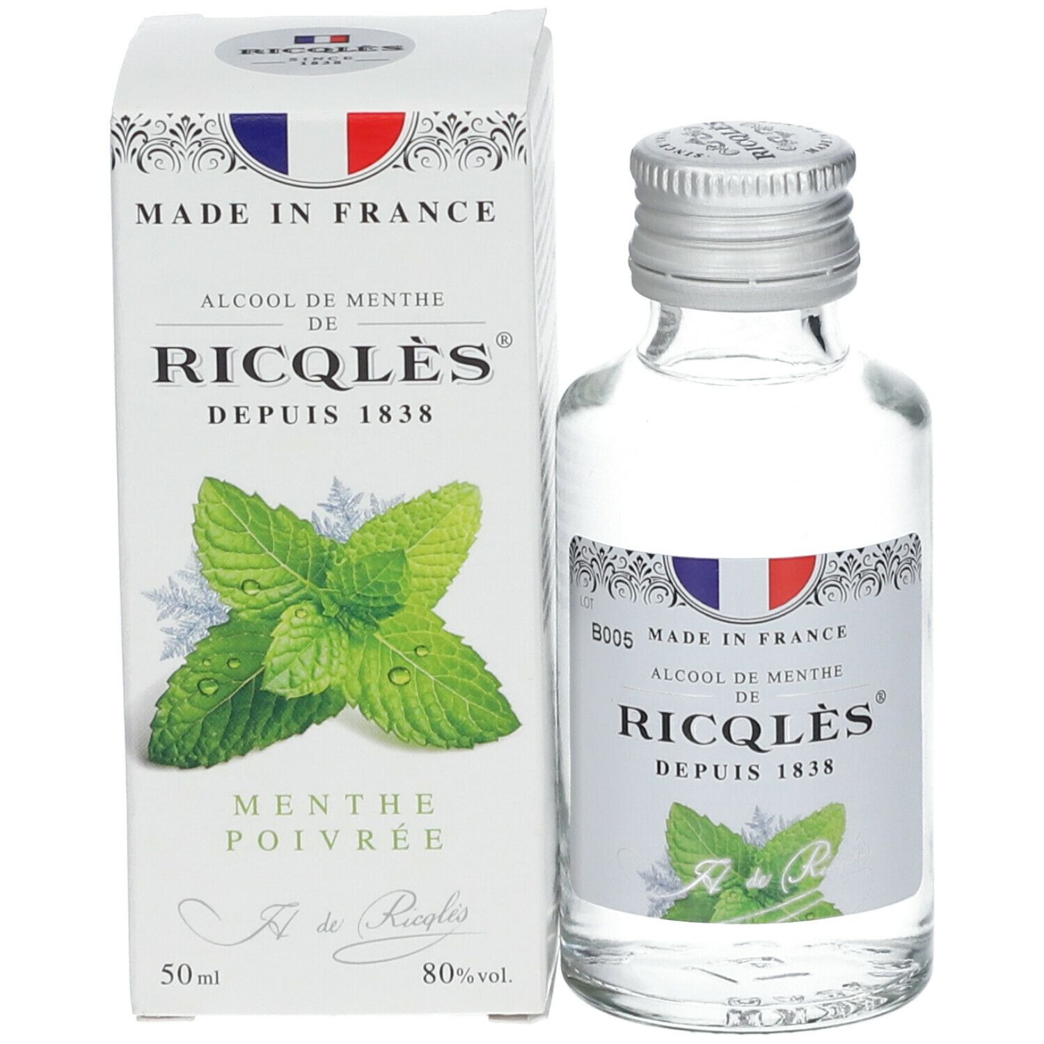 RICQLES ALCOOL DE MENTHE 30 ML