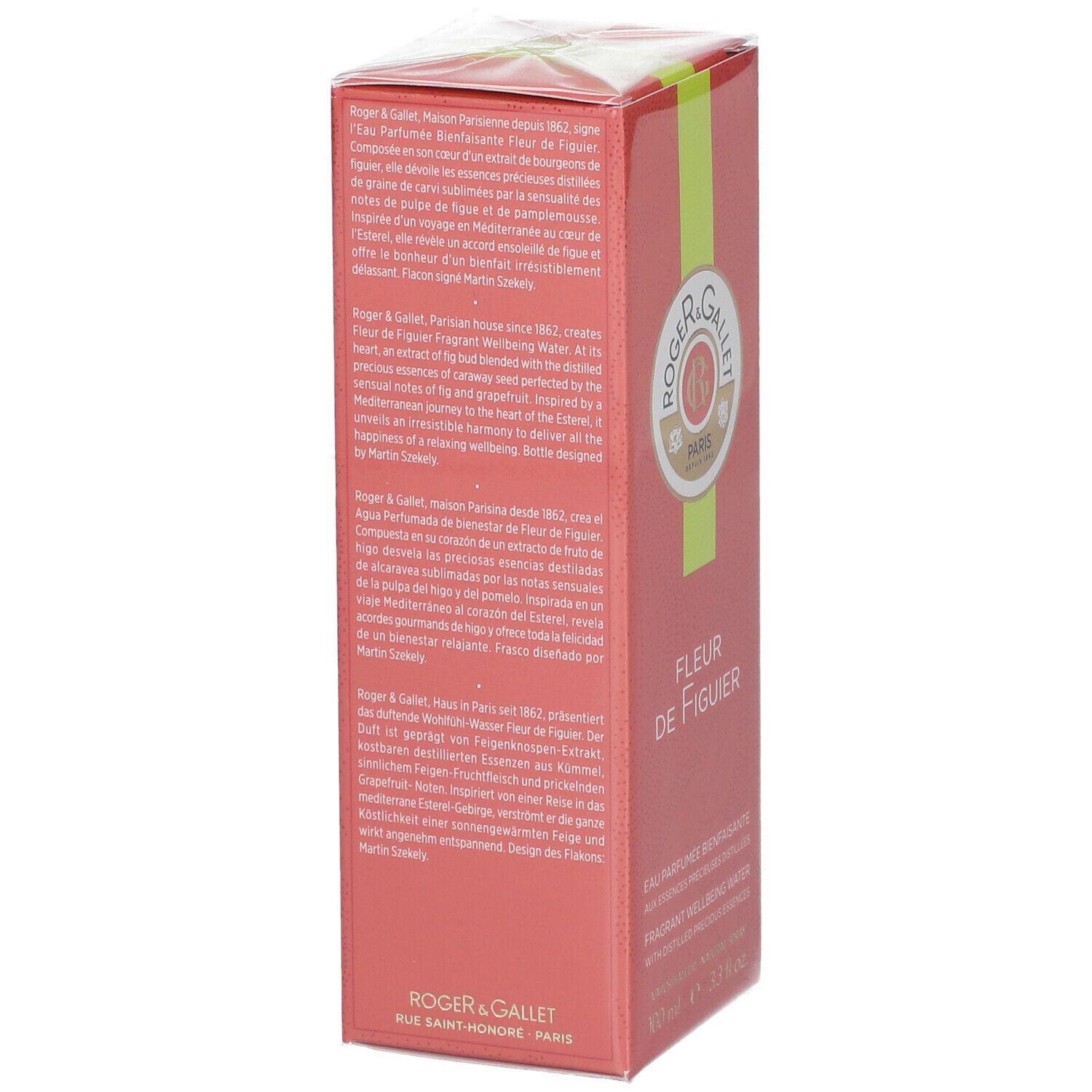 Roger & Gallet Eau Fraîche Parfumée Bienfaisante Fleur de Figuier