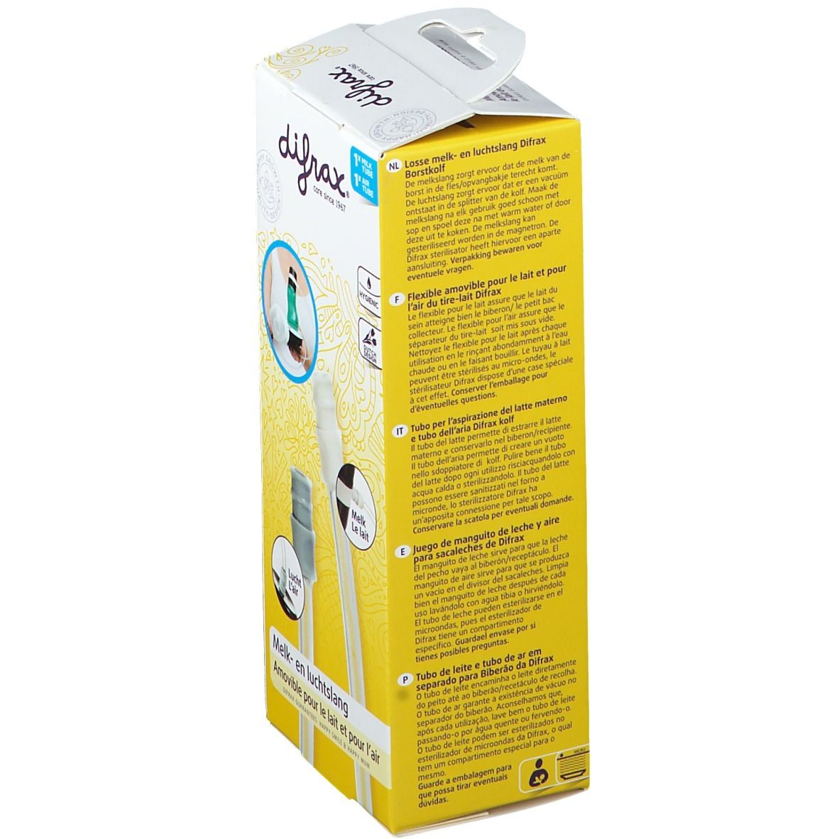 difrax® B to B Flexibles tire lait