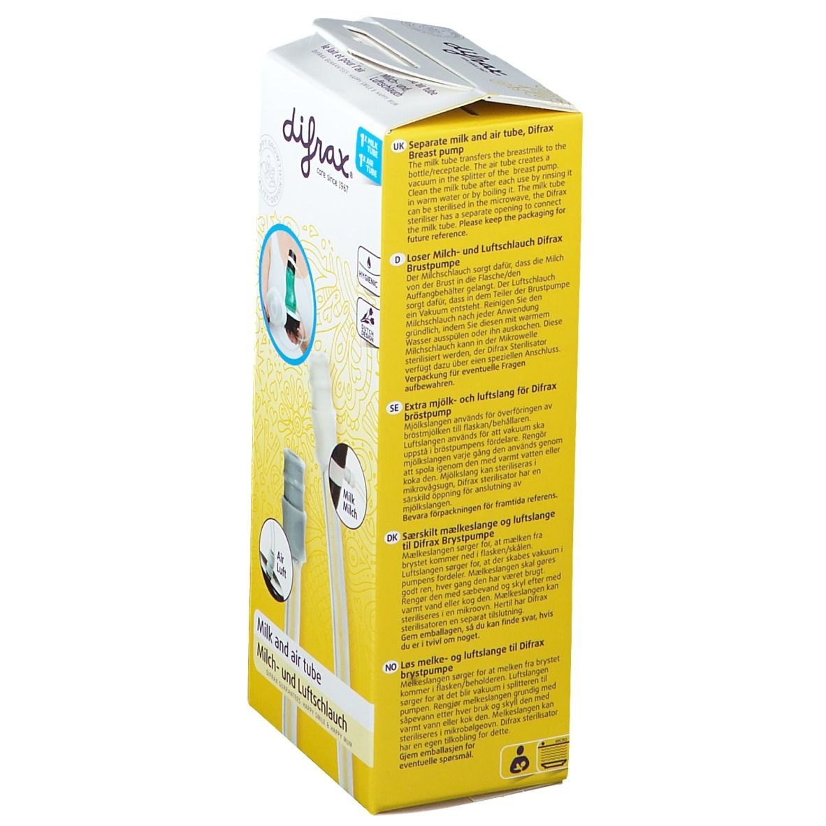 difrax® B to B Flexibles tire lait