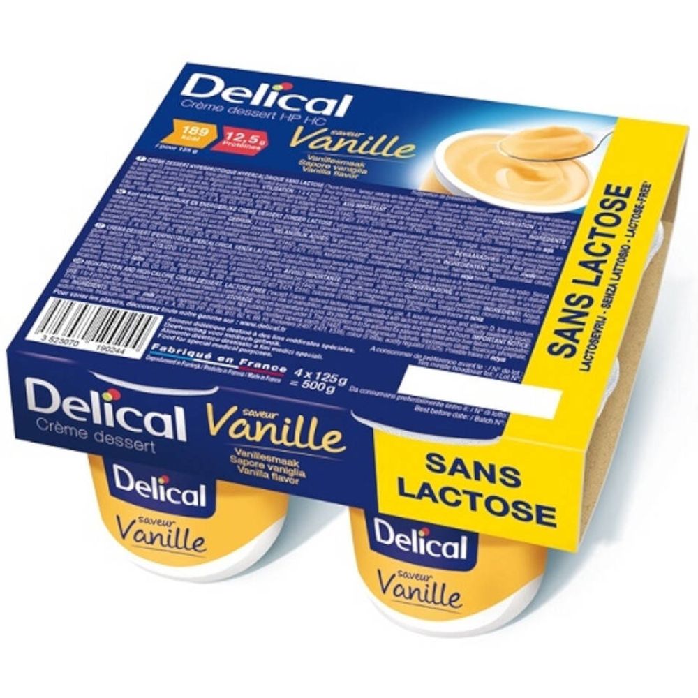 Delical Crème dessert HPHC vanille