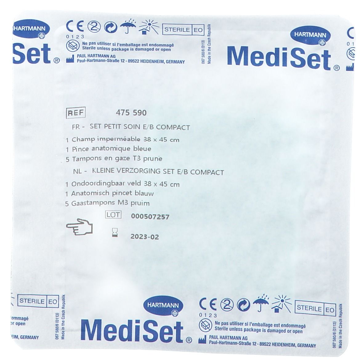 Hartmann MediSet® E/B Set de pansement