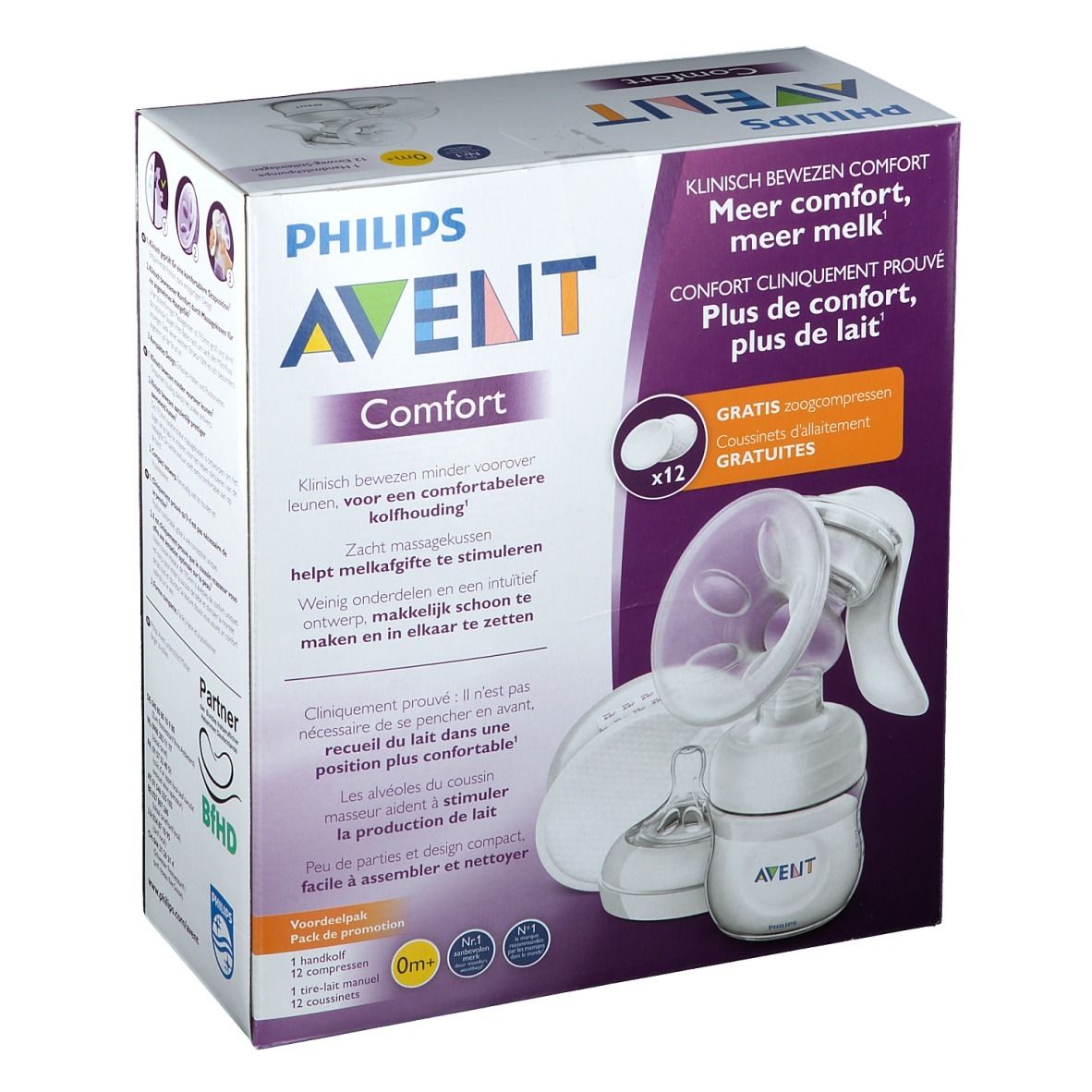 Philps Avent Comfort Tire-lait manuel