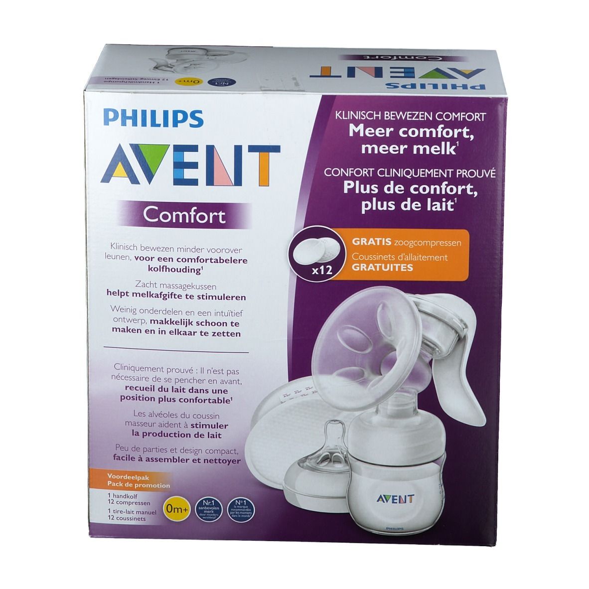 Philps Avent Comfort Tire-lait manuel