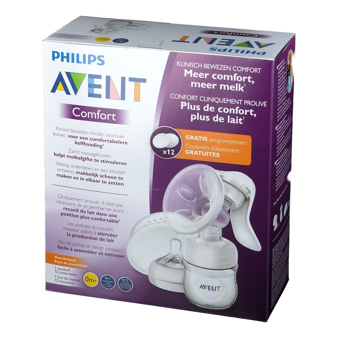 Philps Avent Comfort Tire-lait manuel